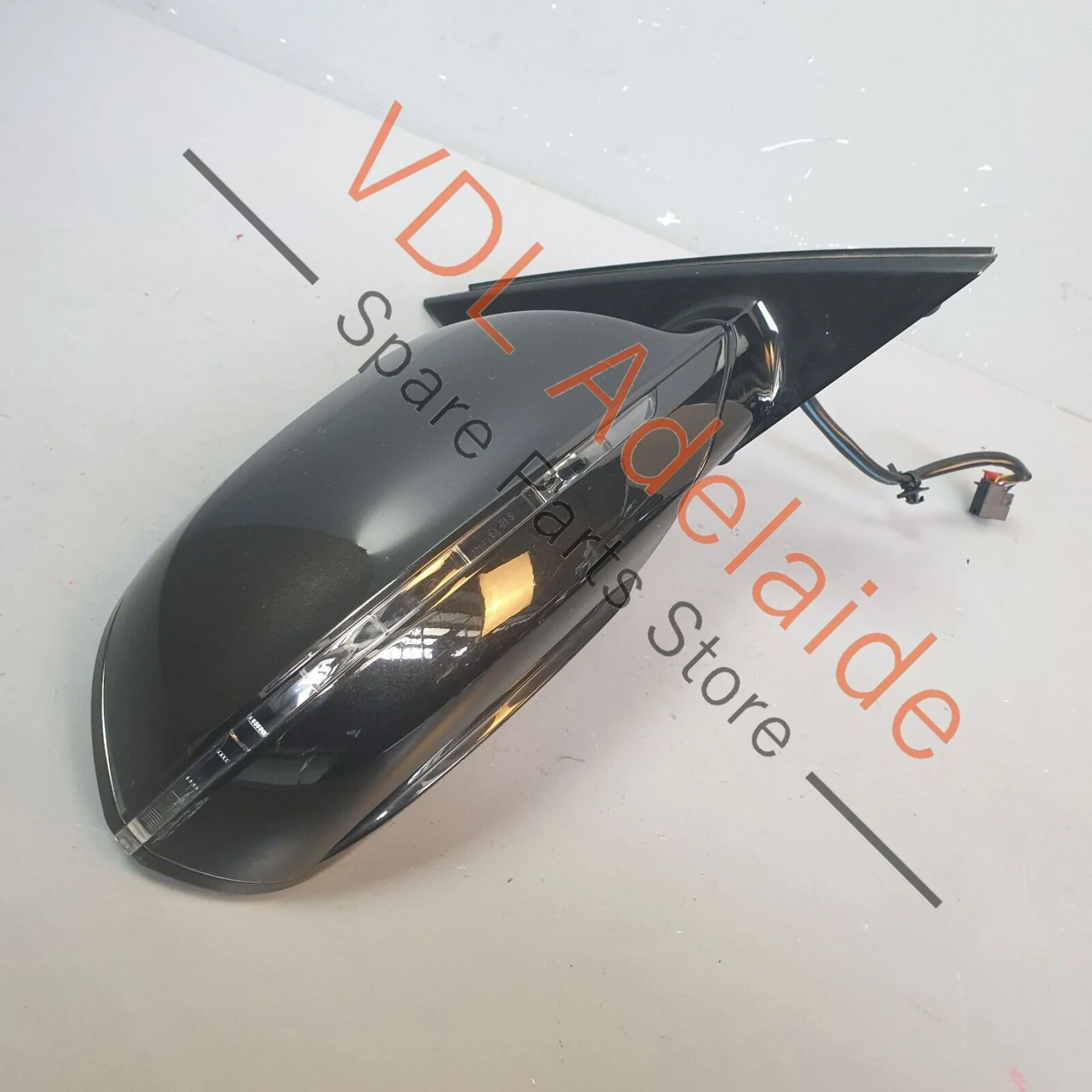 Audi A8 4H RHS Right Side Folding Exterior Mirror Complete Assembly 4H2857410H - Image 3