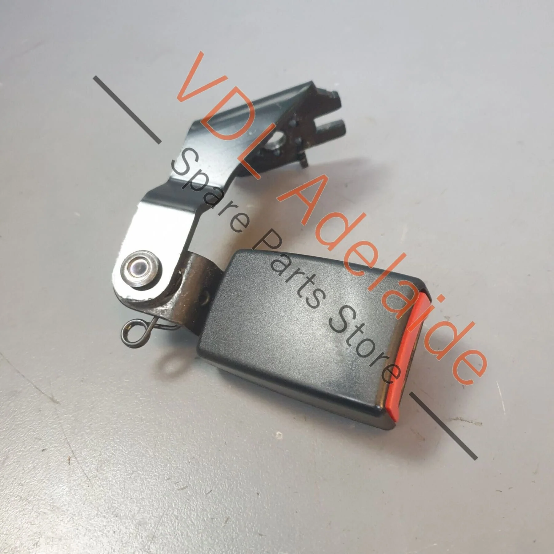 Audi A8 4H Left Side Rear Seatbelt Latch Catch Clasp Clip 4H0857739 - Image 5