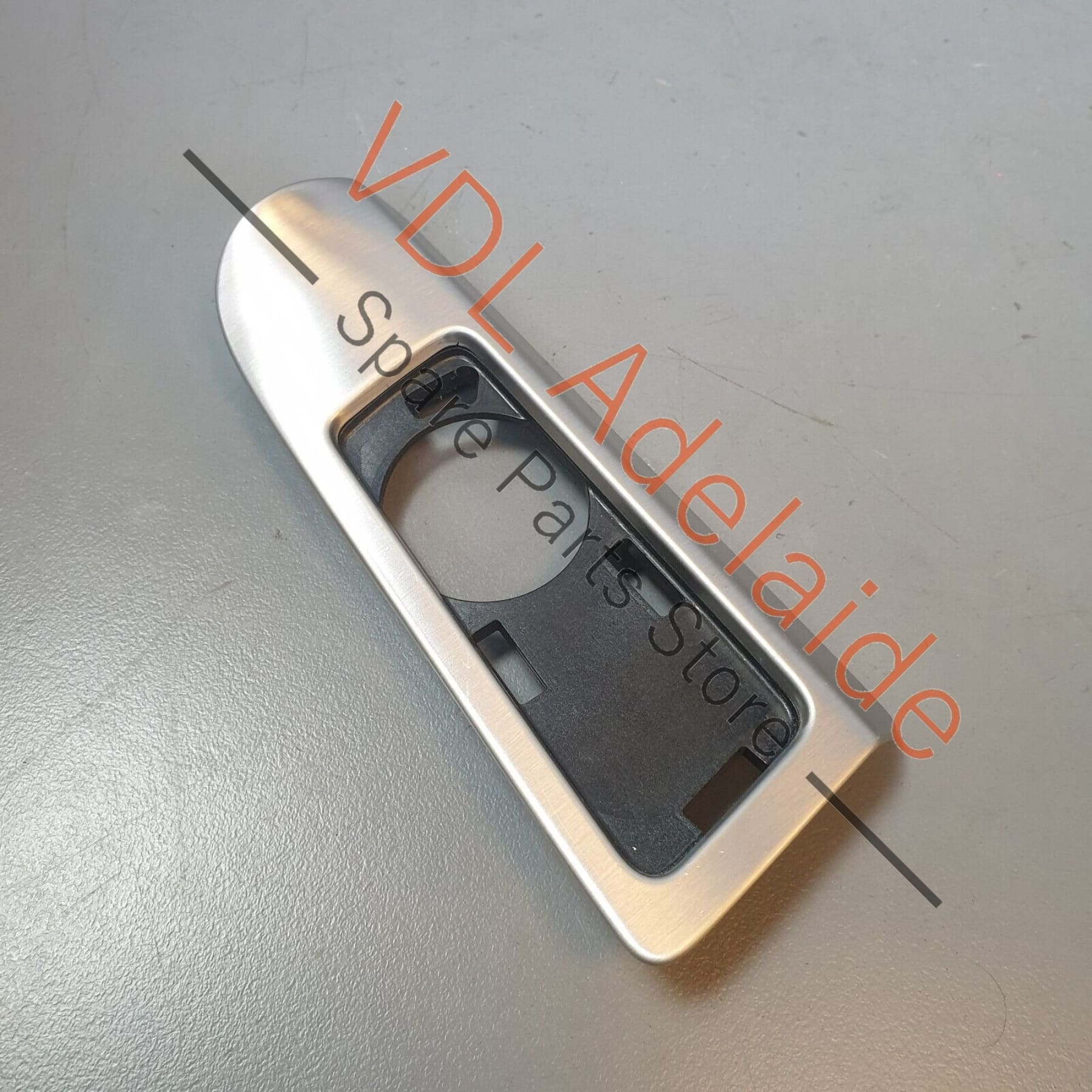 Audi A8 4H Right Side B Pillar Speaker Trim Brushed Silver Aluminium 4H0868144B - Image 5