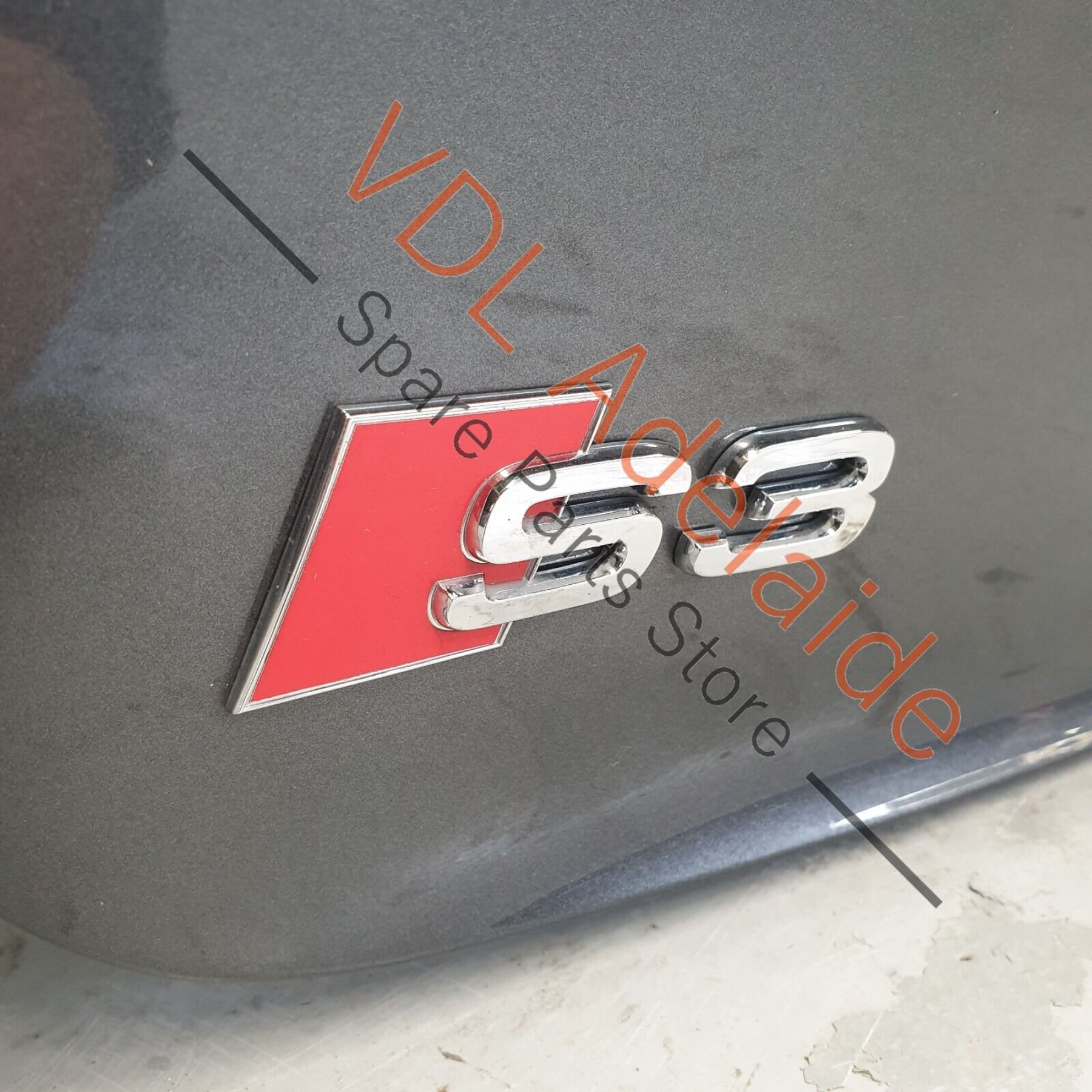 Audi S3 8V.5 Sportback 2014-20 Rear Hatch Lid Boot Panel Daytona Grey - Image 2