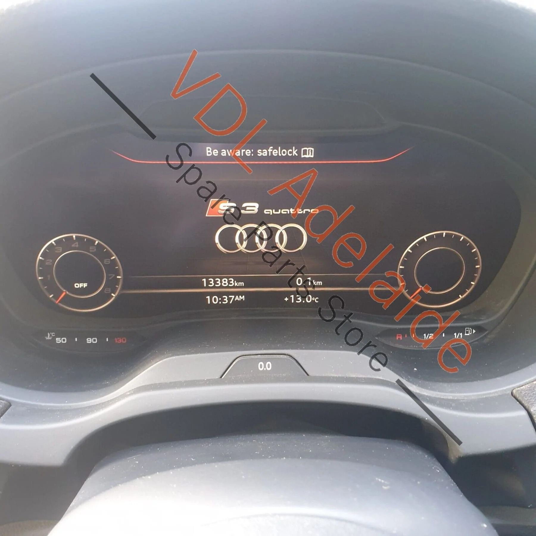 Audi S3 8V.5 Rear Bumper Centre Trim Insert 8V3807833B - Image 9