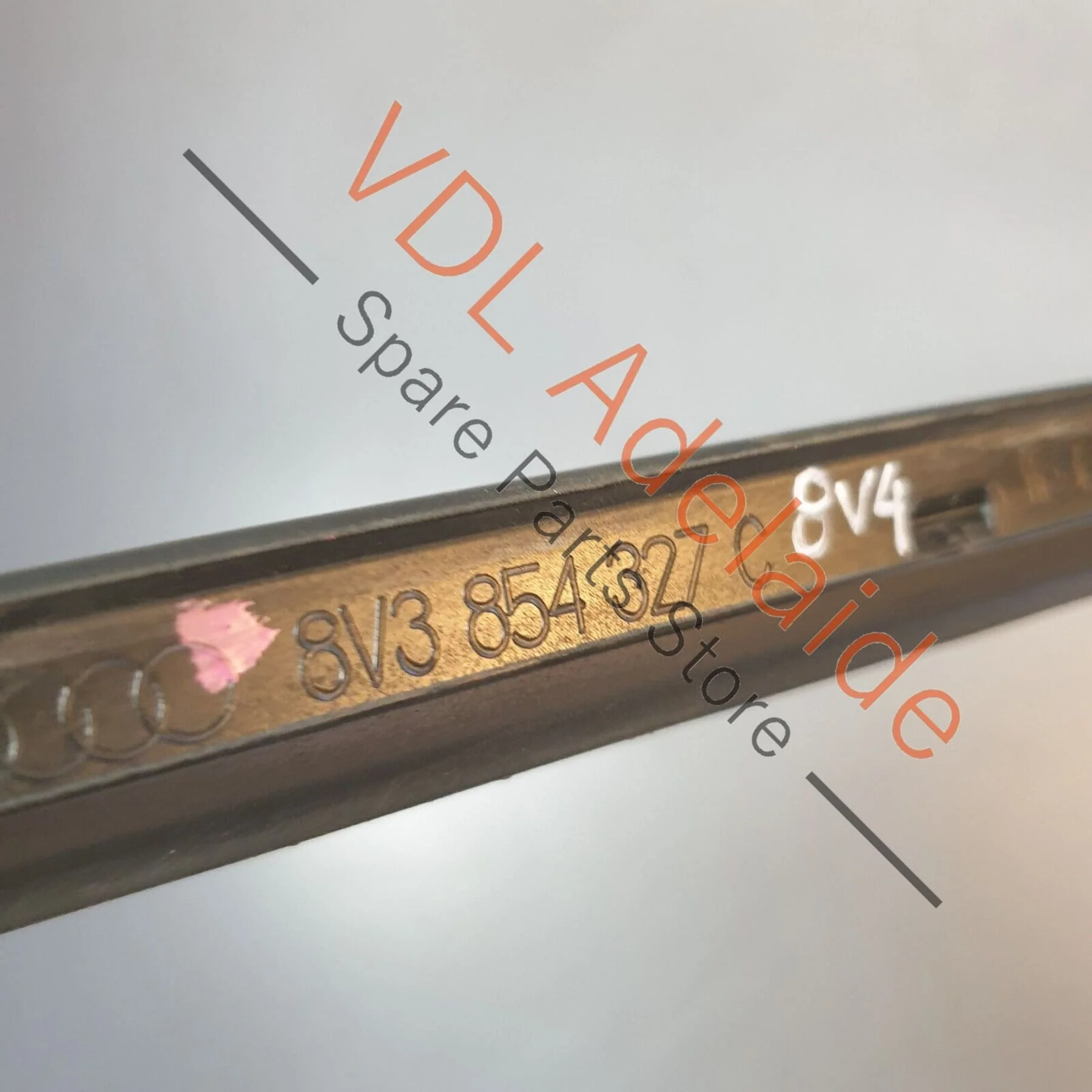 Audi S3 8V.5 Windscreen Wind Water Deflector Strip Left LHS Moulding Trim - Image 7