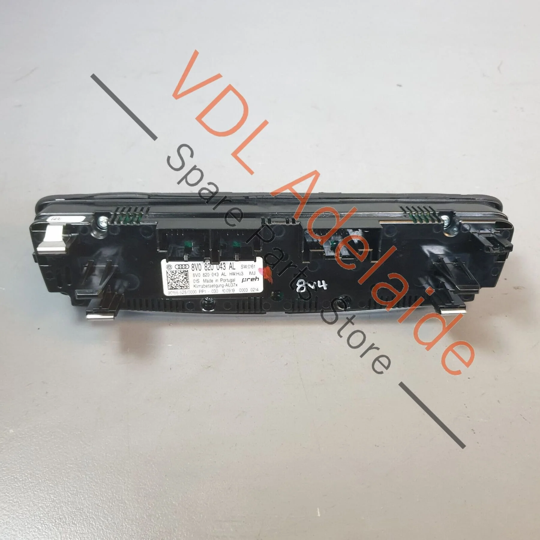 Audi S3 8V.5 AC Air Conditioning Climatronic Switch Display Panel 8V0820043AL - Image 5