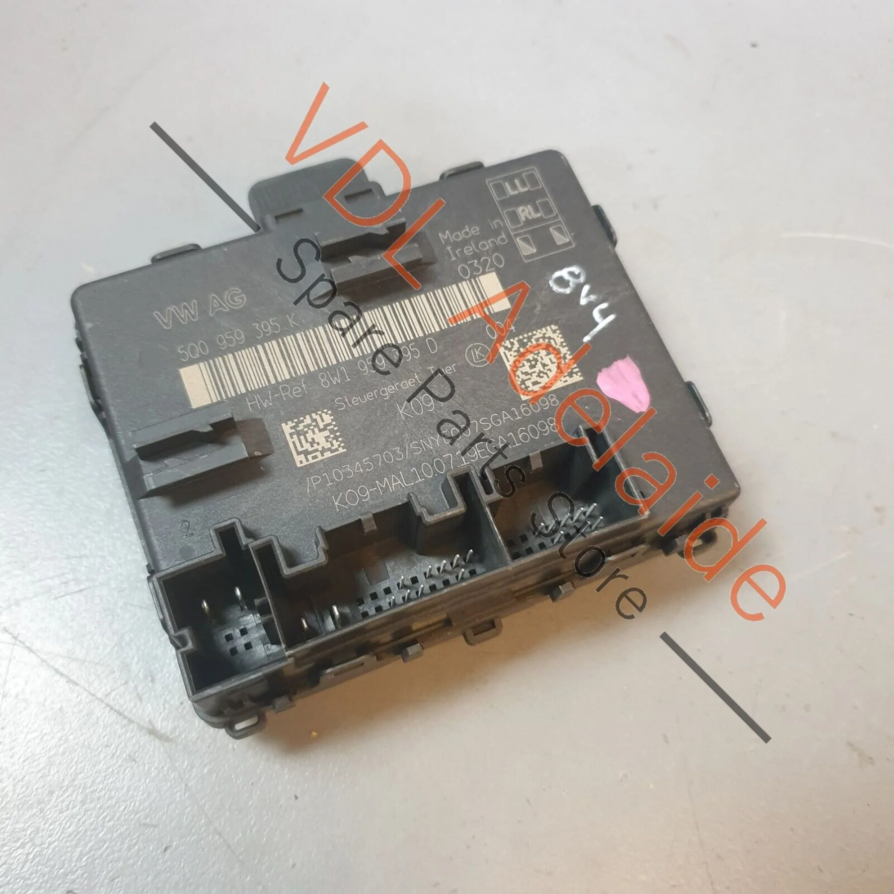 Audi A3 S3 Q3 Q2 Rear Passengers Side Door Control Module 5Q0959395K