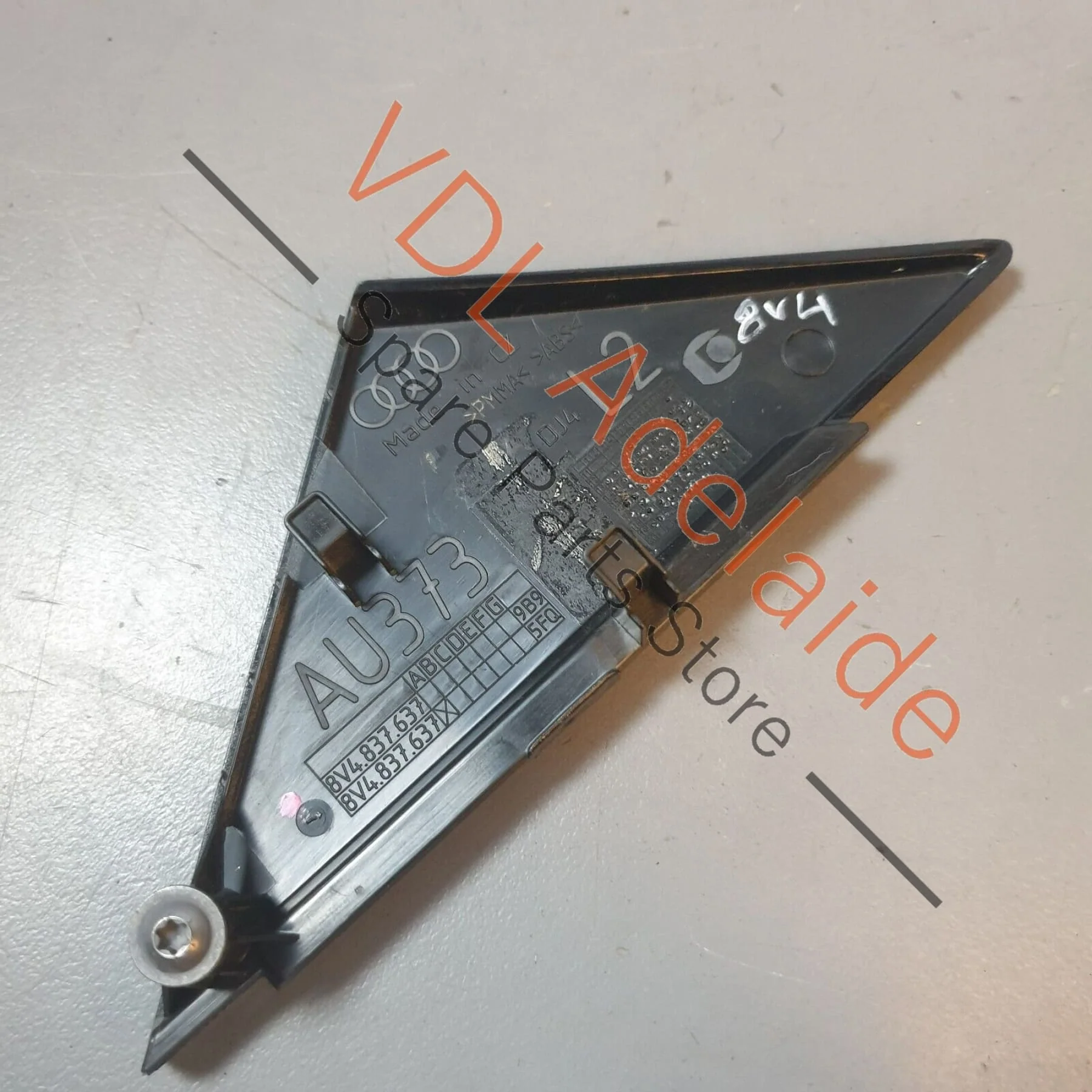 Audi S3 8V.5 Front Left Door Exterior Corner Trim A Pillar 8V4837637A - Image 7
