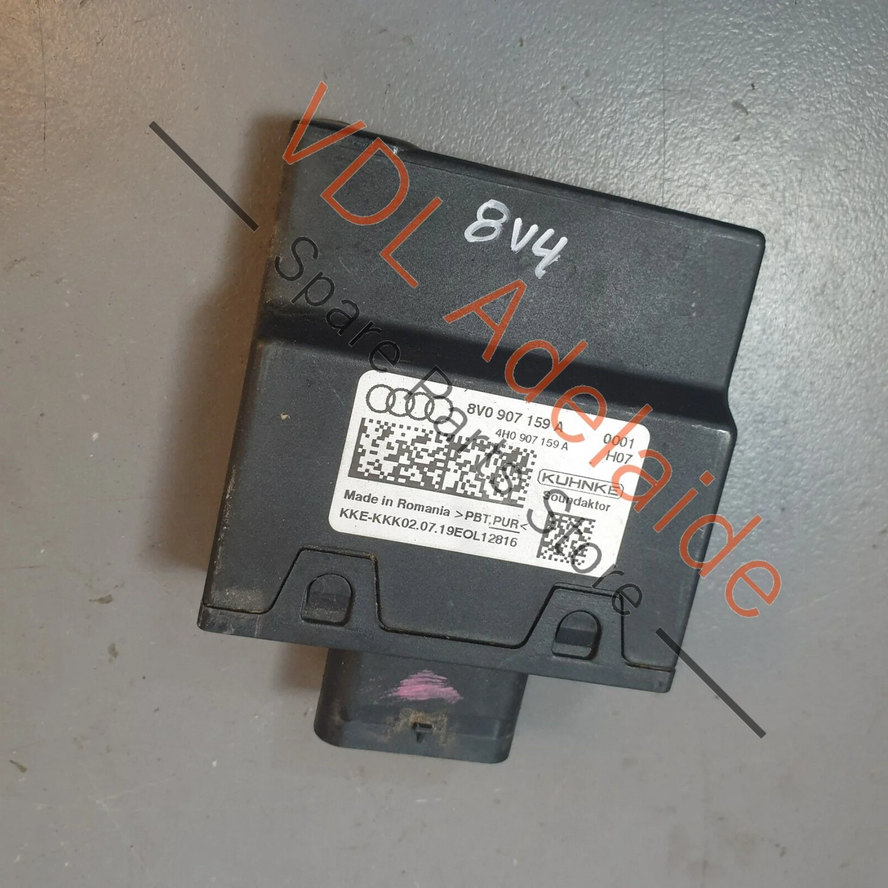 Audi A3 S3 RS3 8V.5 Control Unit for Impact Sound 8V0907159A