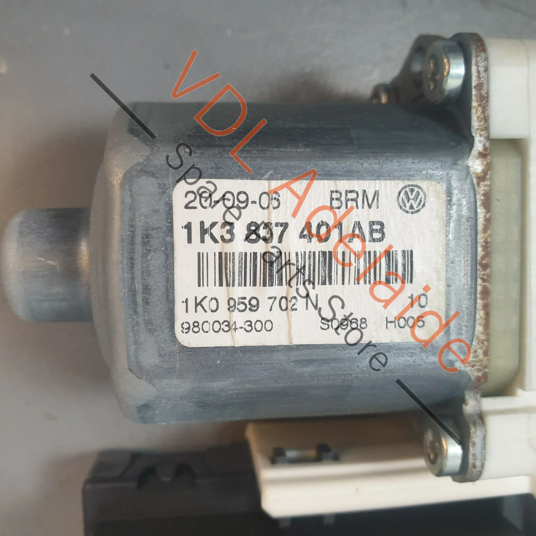 VW Golf MK5 R32 Passenger Door Power Window Regulator Motor for 2dr Vehicles - Image 3