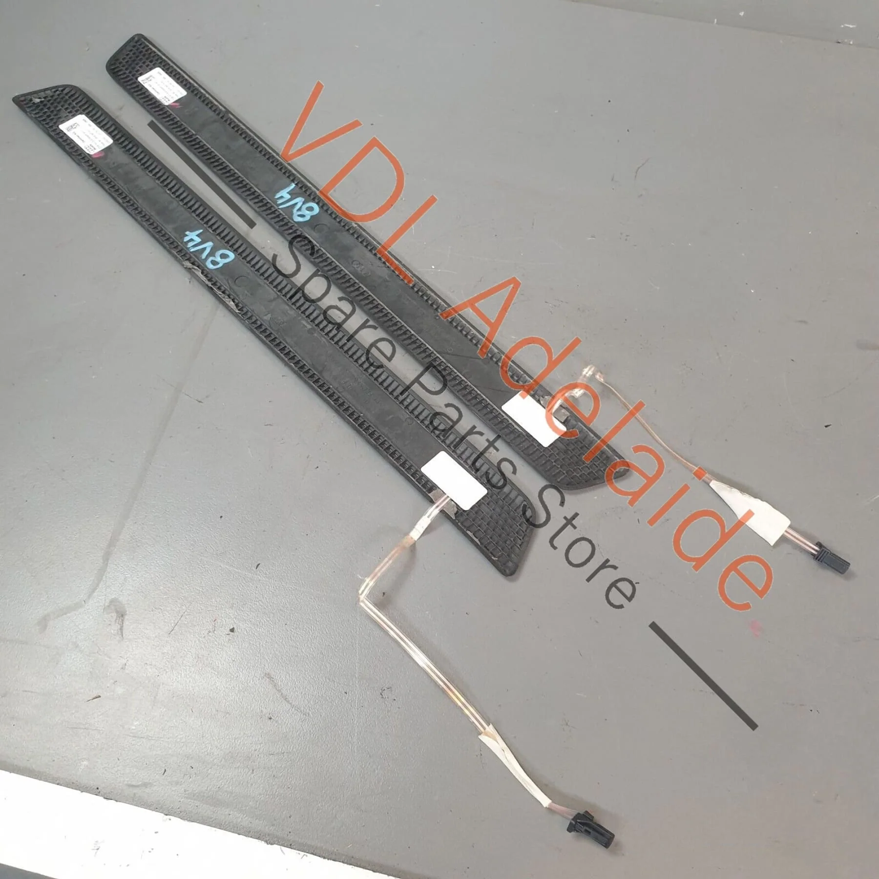Audi S3 8V 8V.5 Pair of Illuminated Door Entry Sil Trim Strips Left and Right - Image 5