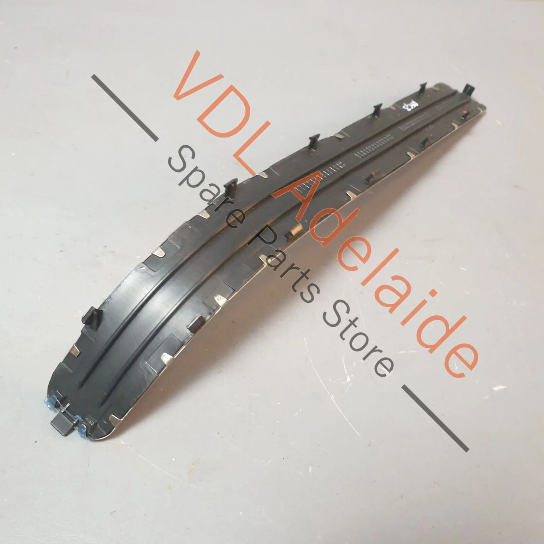 VW Touareg V10 7L Left Rear Door Stainless Steel Entry Trim 7L0853793C - Image 4