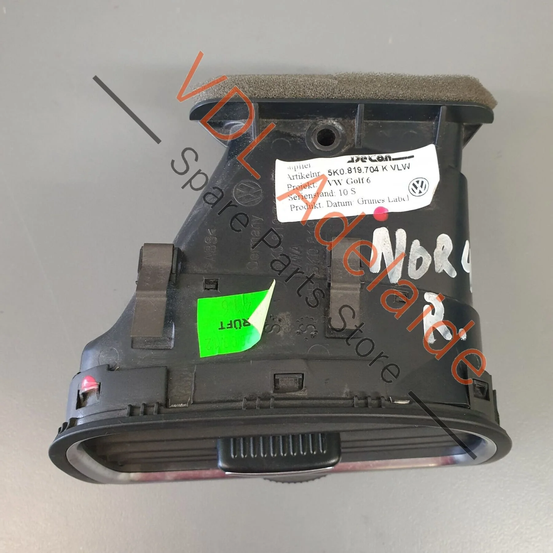 Volkswagen VW Golf GTi Mk6 Right Side Dashboard Dash Air Vent 5K0819704K - Image 7