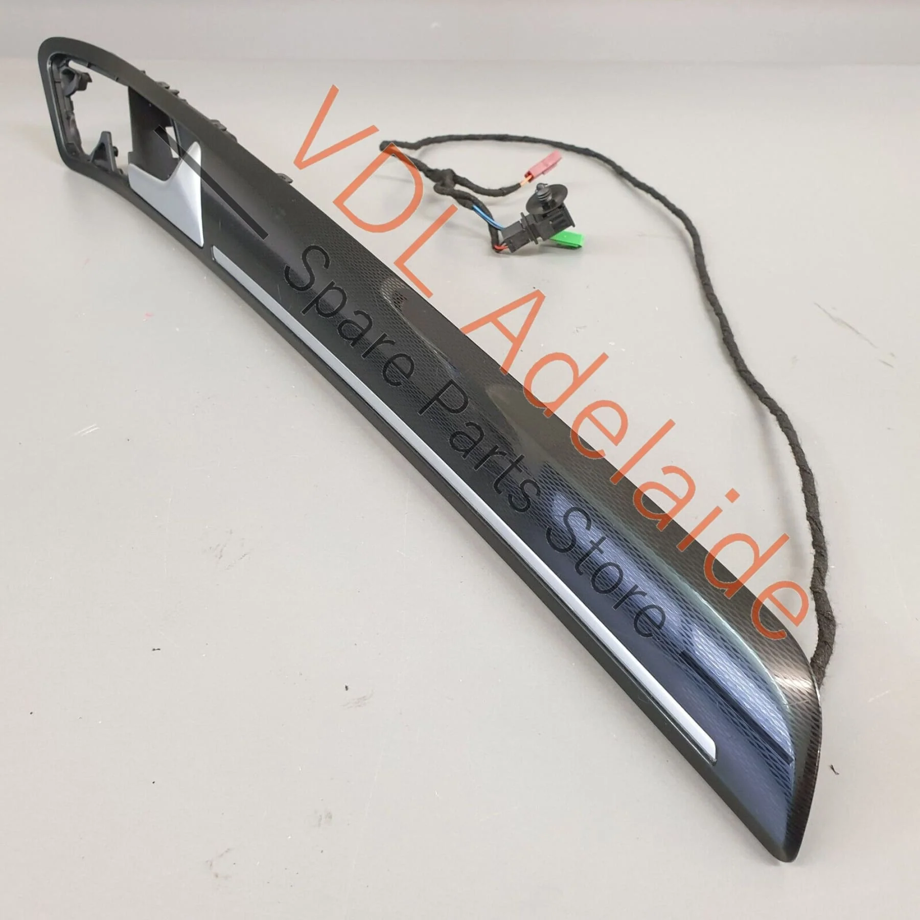 VW Golf GTi Mk7 Front Right Interior Door Card Insert Trim with LED Light - Image 2