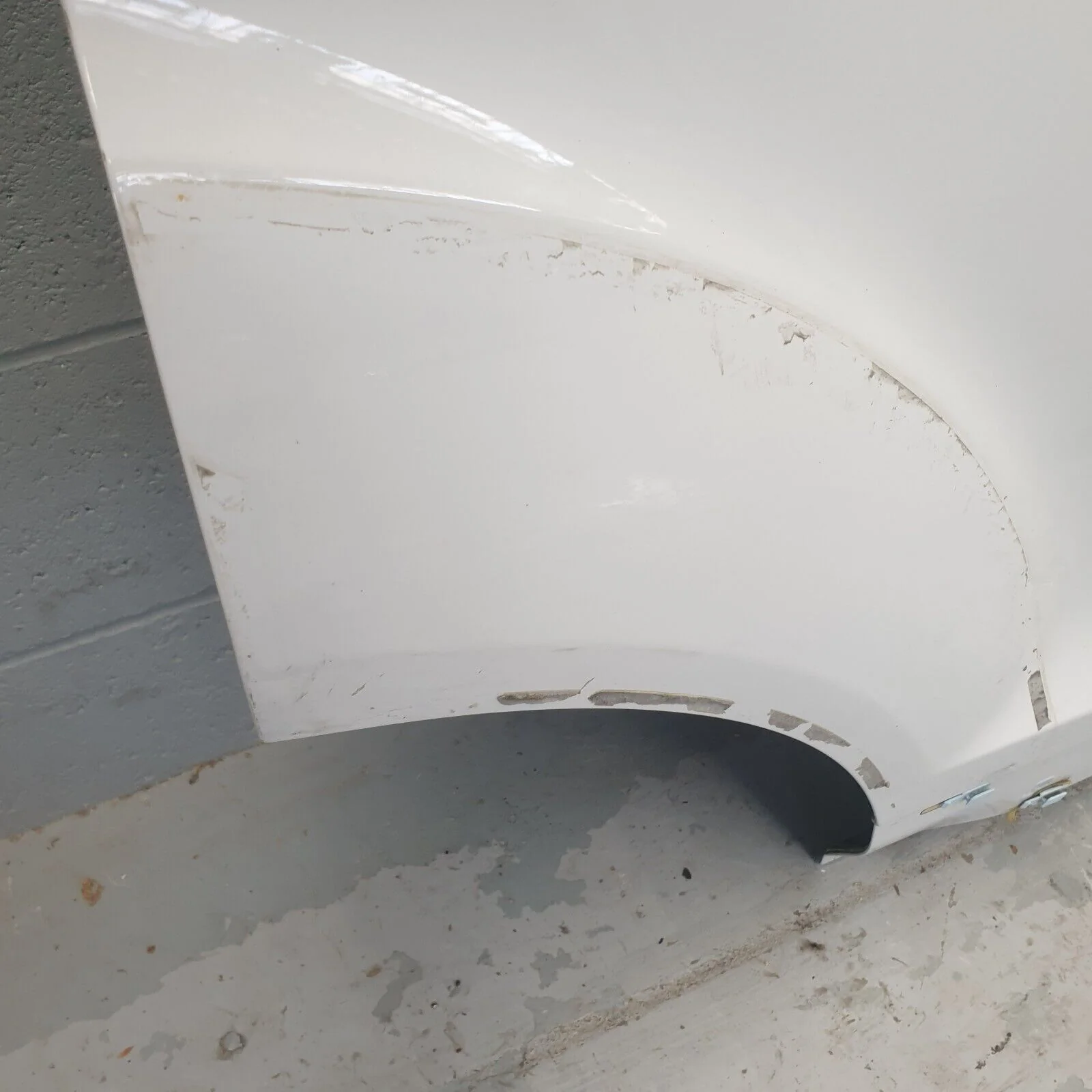 Audi Q7 6.0L V12 4L Rear Right Door Shell Panel Incl Glass 2Y2Y White - Image 3