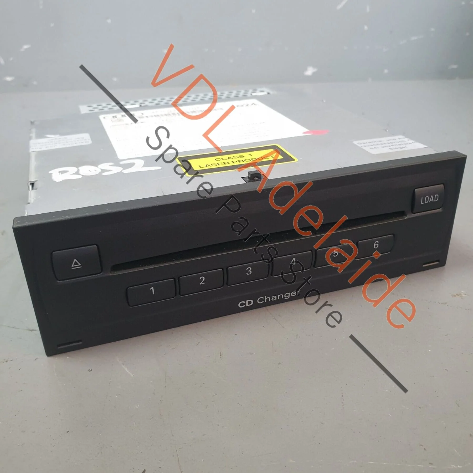 Audi Q7 6.0L V12 4L Glovebox Mounted MMI CD Changer 6 Disc 4F0057110A 4F0035110A - Image 6