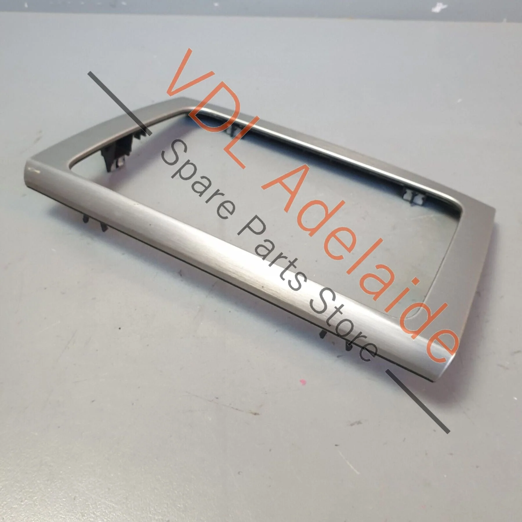 VW R36 Passat 3C B6 Centre Dash Trim Brushed Aluminium Dark 3C0858069AH R60 - Image 7