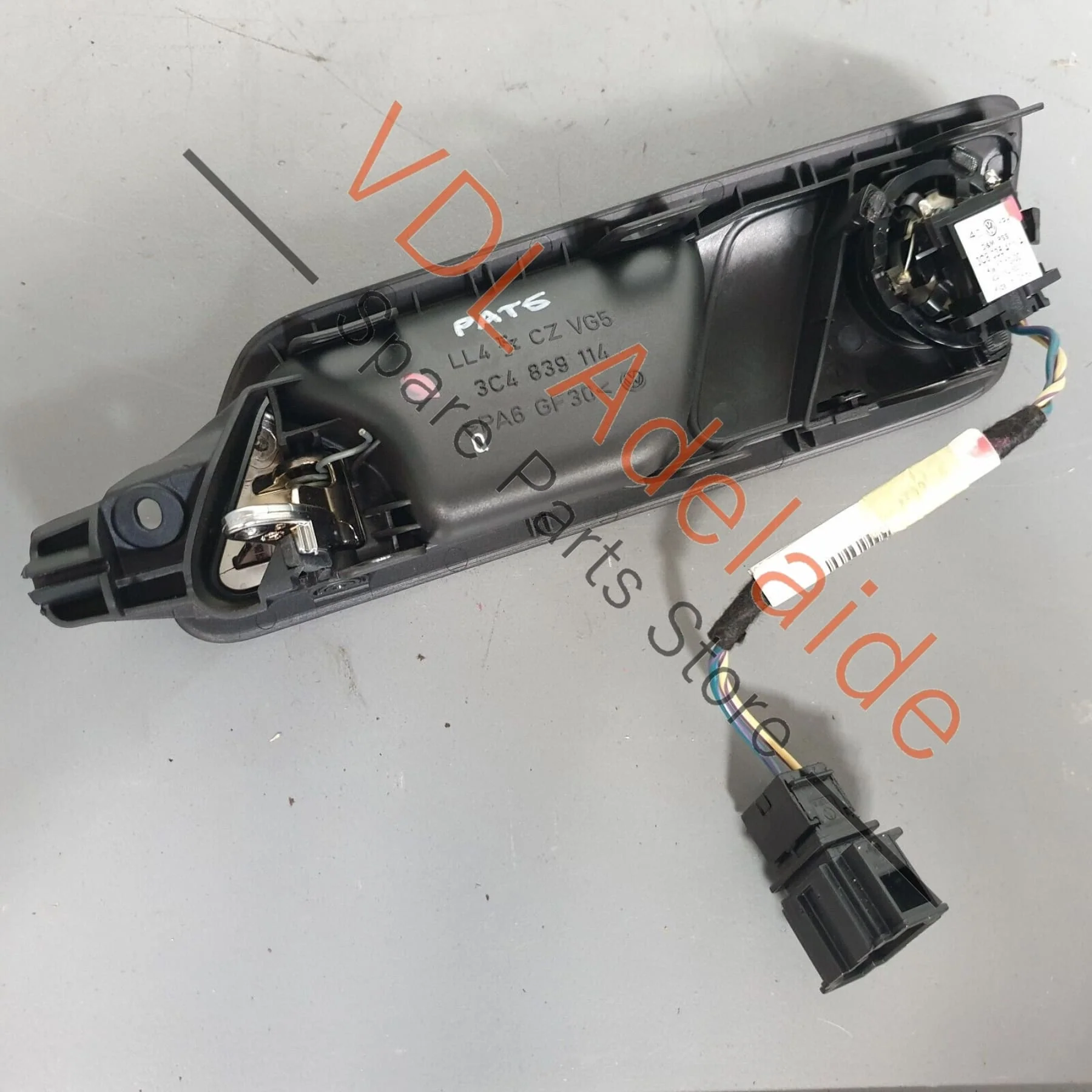 VW R36 Passat 3C B6 Rear Right Interior Door Handle with Speaker 3C4839114Q - Image 7