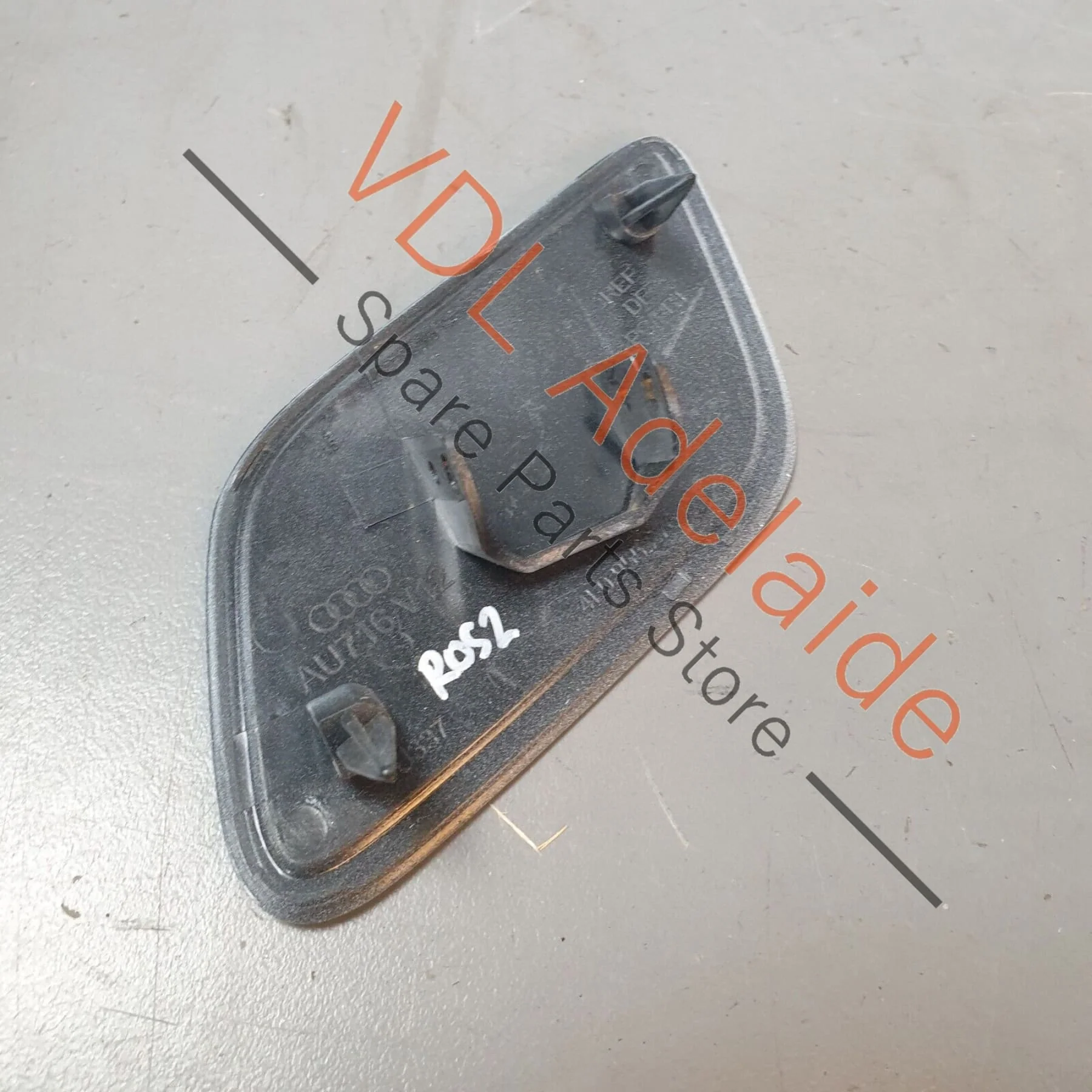 Audi Q7 6.0L V12 4L Right RHS Side Headlight Washer Nozzle Cover Cap 4L0955276C - Image 2