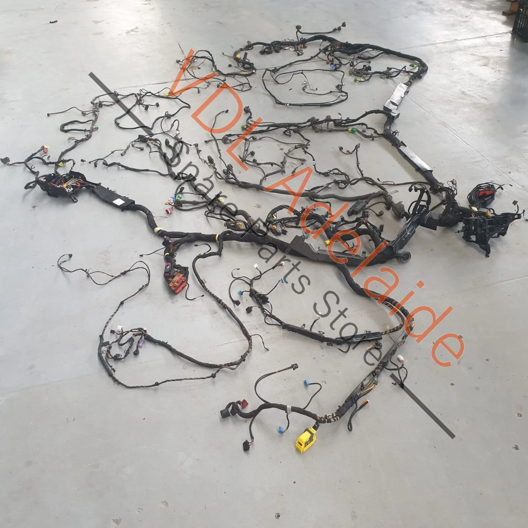 Audi Q7 6.0L V12 4L Complete Interior Body Wiring Harness Loom Cable for RHD - Image 2