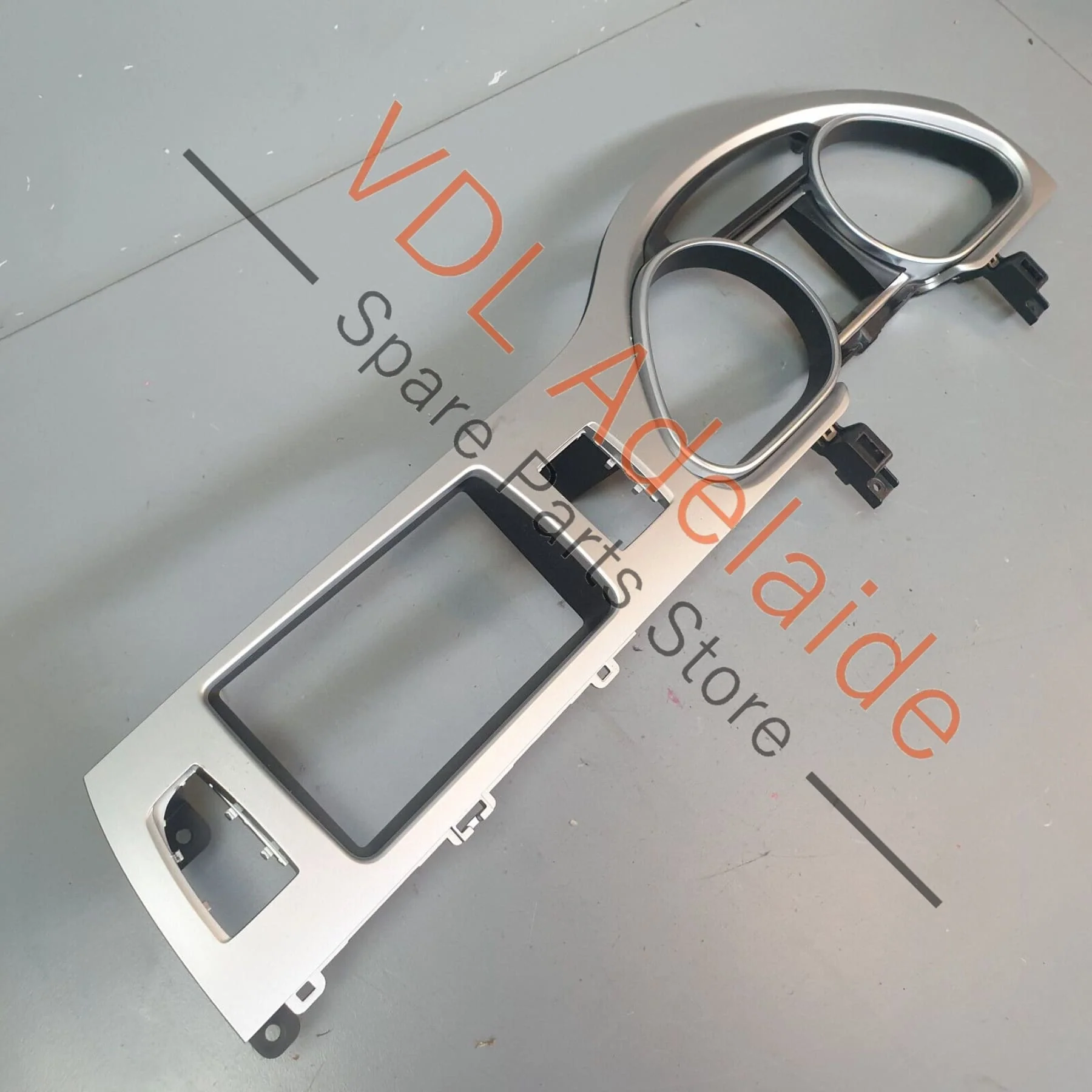 Audi Q7 6.0L V12 4L Trim for Dashboard Instrument Panel Silver 4L2857115L R66 - Image 3