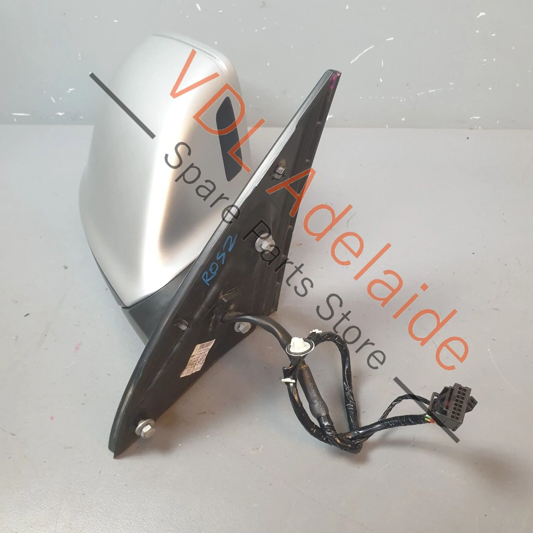 Audi Q7 4L Complete Right Side View Exterior Folding Wing Mirror Matt Silver - Image 9