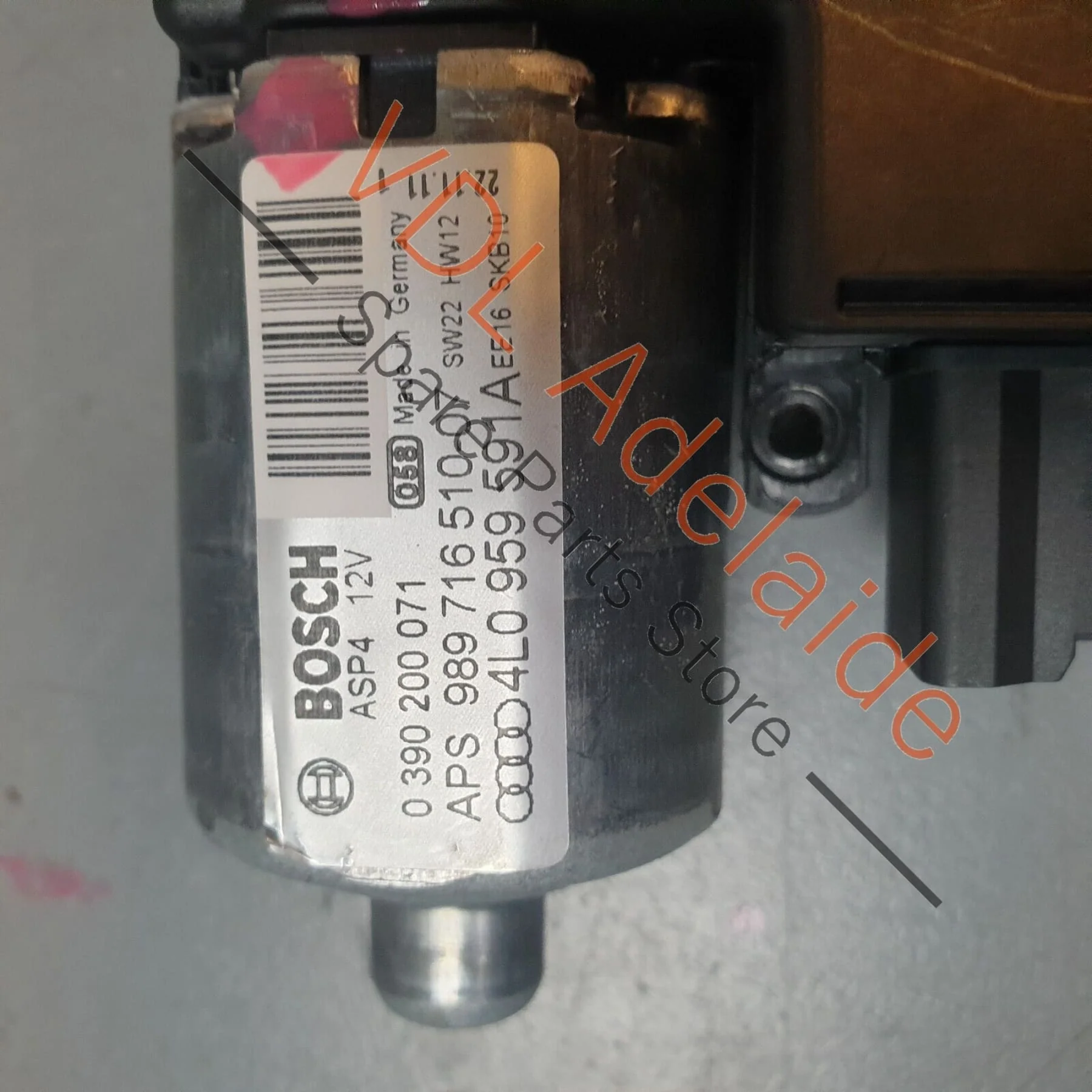 Audi Q7 6.0L V12 4L Sliding Glass Sunroof Roof / Roller Blind Motor 4L0959591A - Image 4