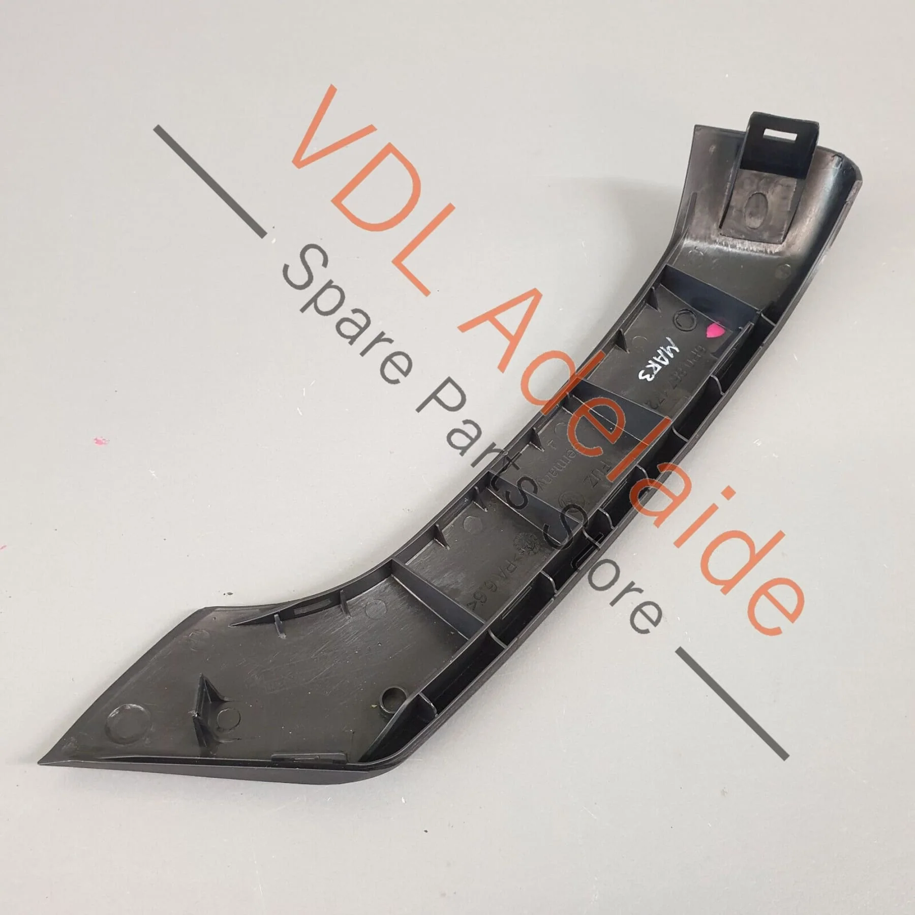 VW Polo GTi Mk5 6R Right Front Interior Trim Door Handle Pull Grip Satin Black - Image 4
