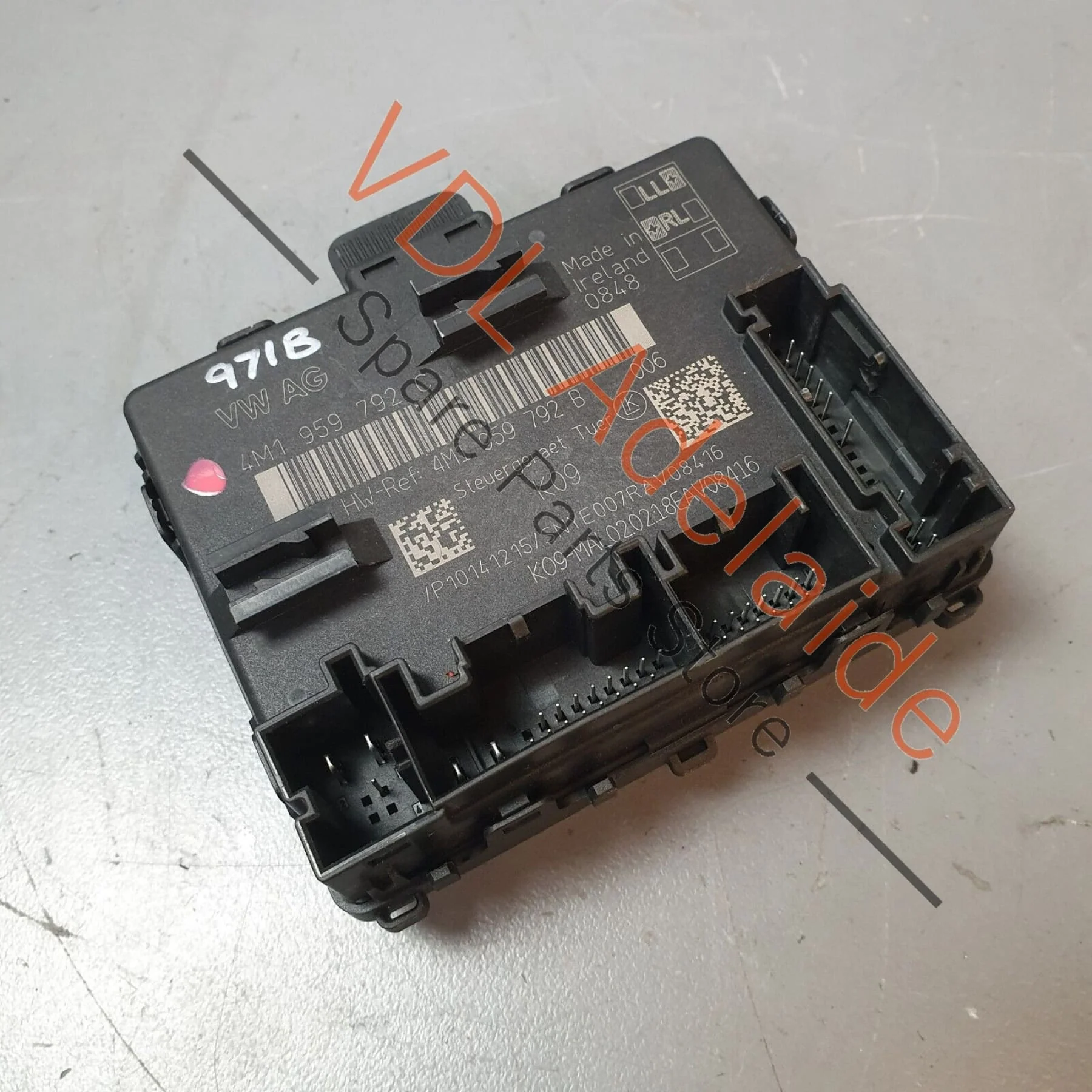 Porsche Panamera 971 Front Passenger Side Door Control Unit Module 9A7959792 00 4M1959792C
