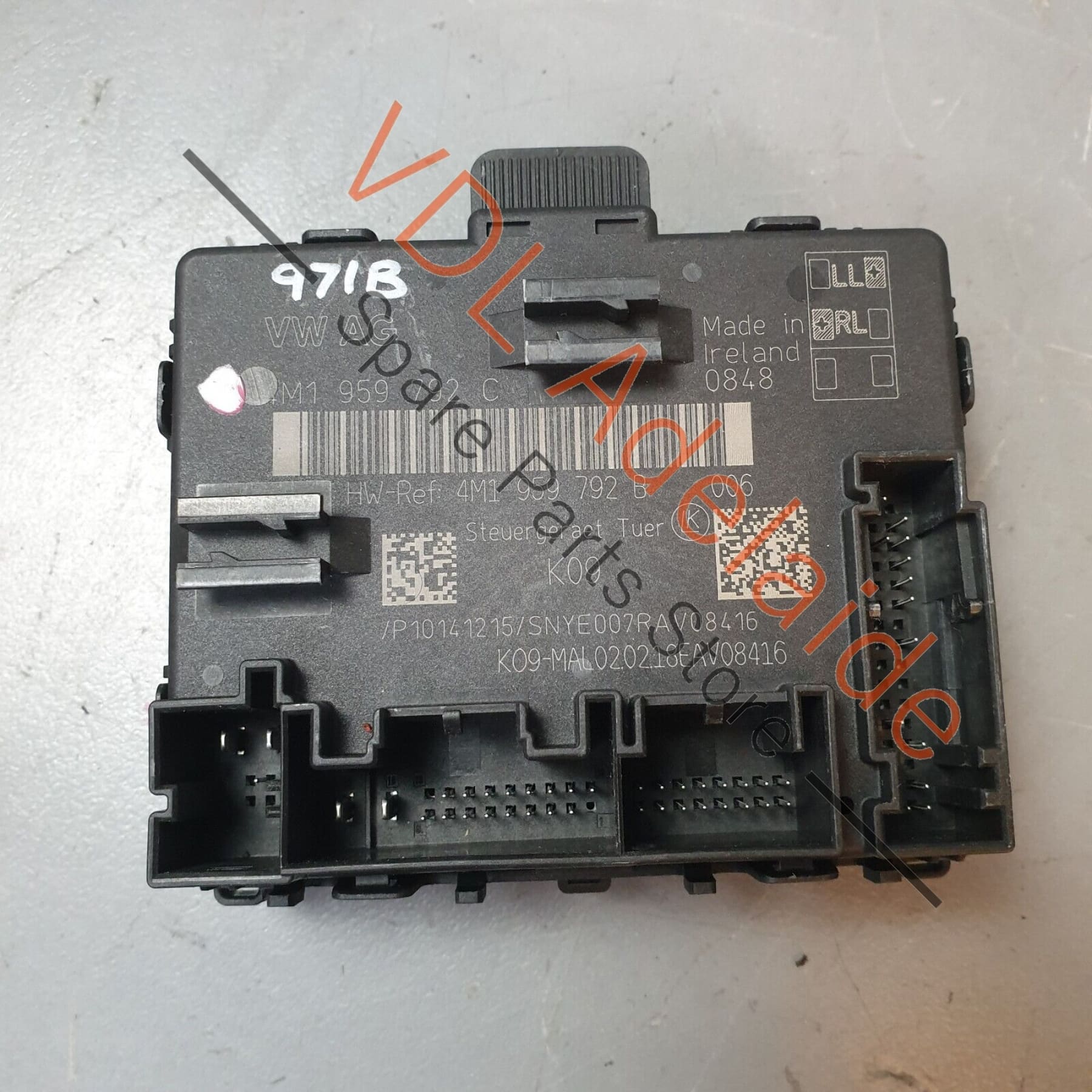 Porsche Panamera 971 Front Passenger Side Door Control Unit Module 9A7959792 00 4M1959792C - Image 5