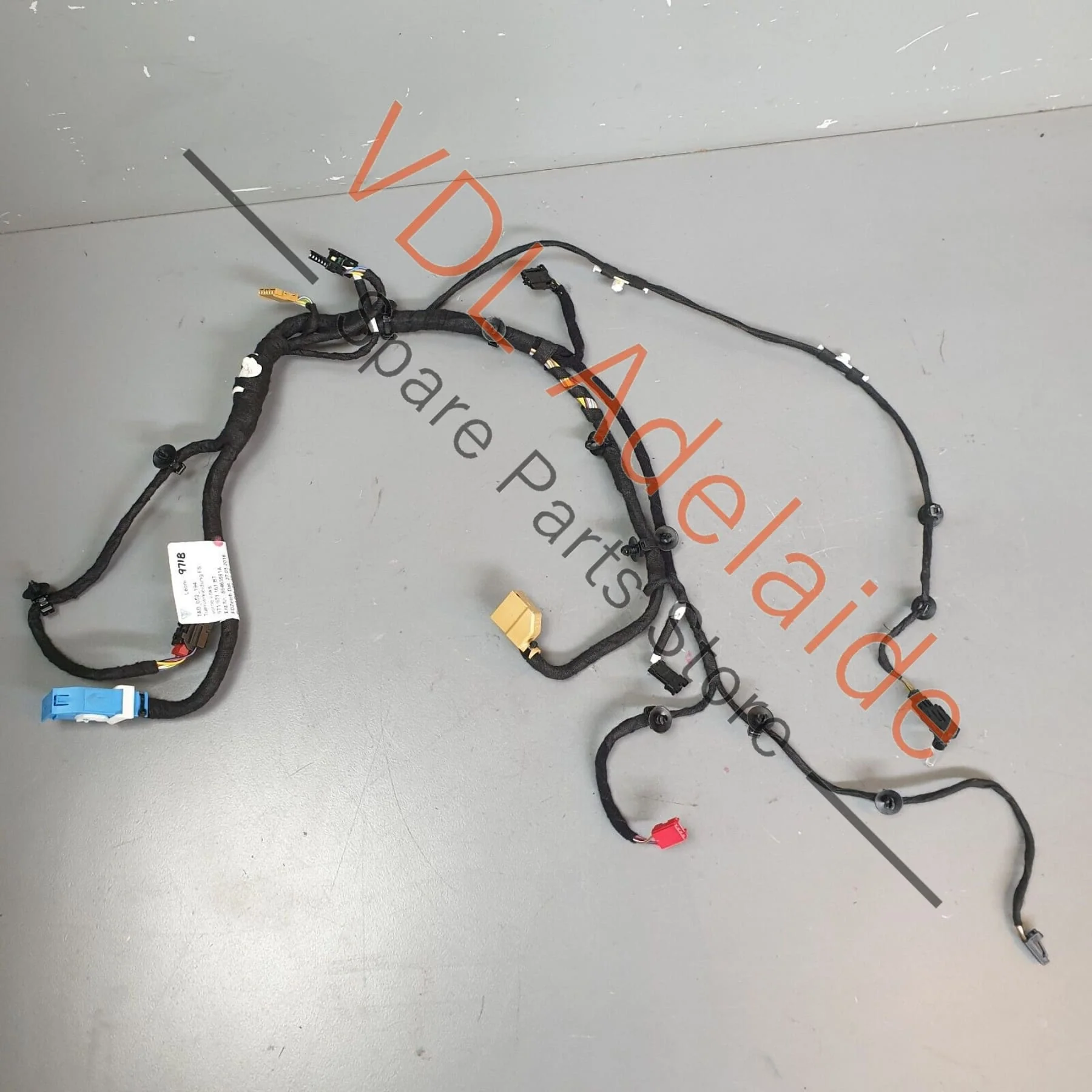 Porsche Panamera 971 S Turismo Front Drivers Side Door Wiring Set 971971161BT