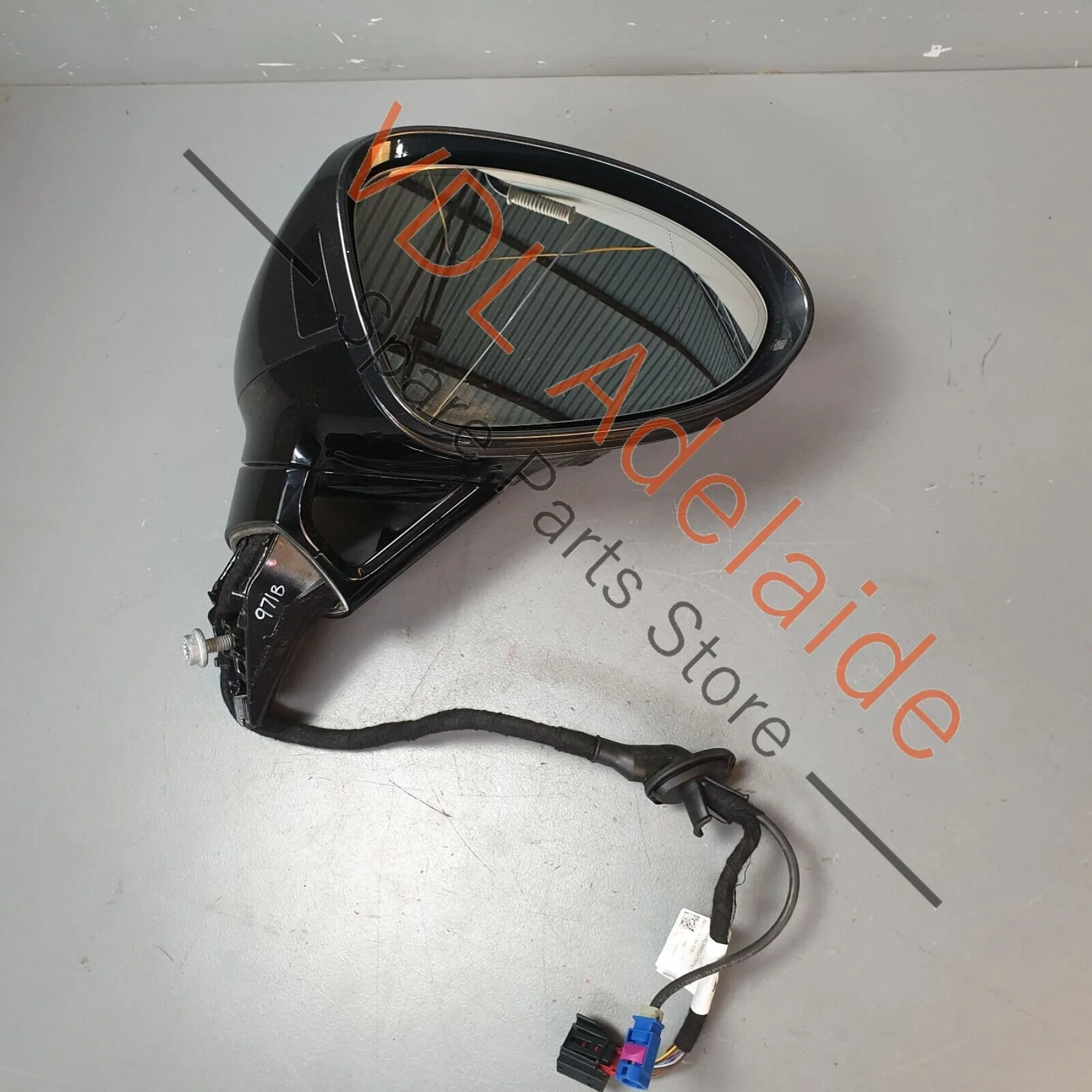 Porsche Panamera 971 S Turismo Complete Right Side Wing Door Mirror RHS for RHD