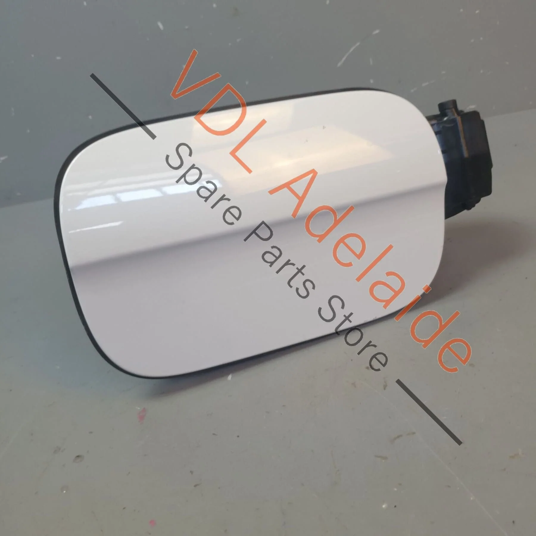 Audi Q7 6.0L V12 4L Gas Petrol Diesel Fuel Filler Door Cap Cover White 2Y2Y - Image 4