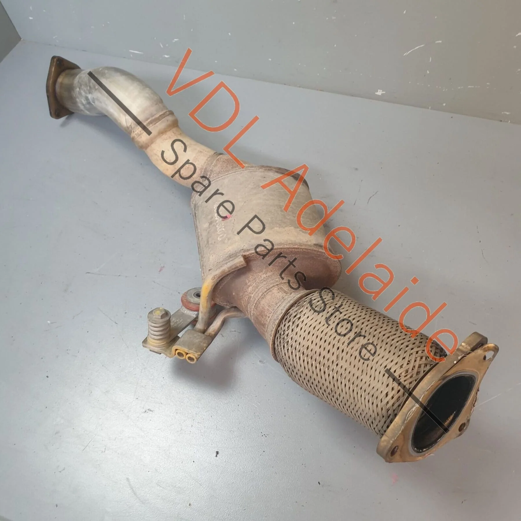 Audi Q7 6.0L V12 4L Left Side Diesel Catalytic Converter 4L0254300CX
