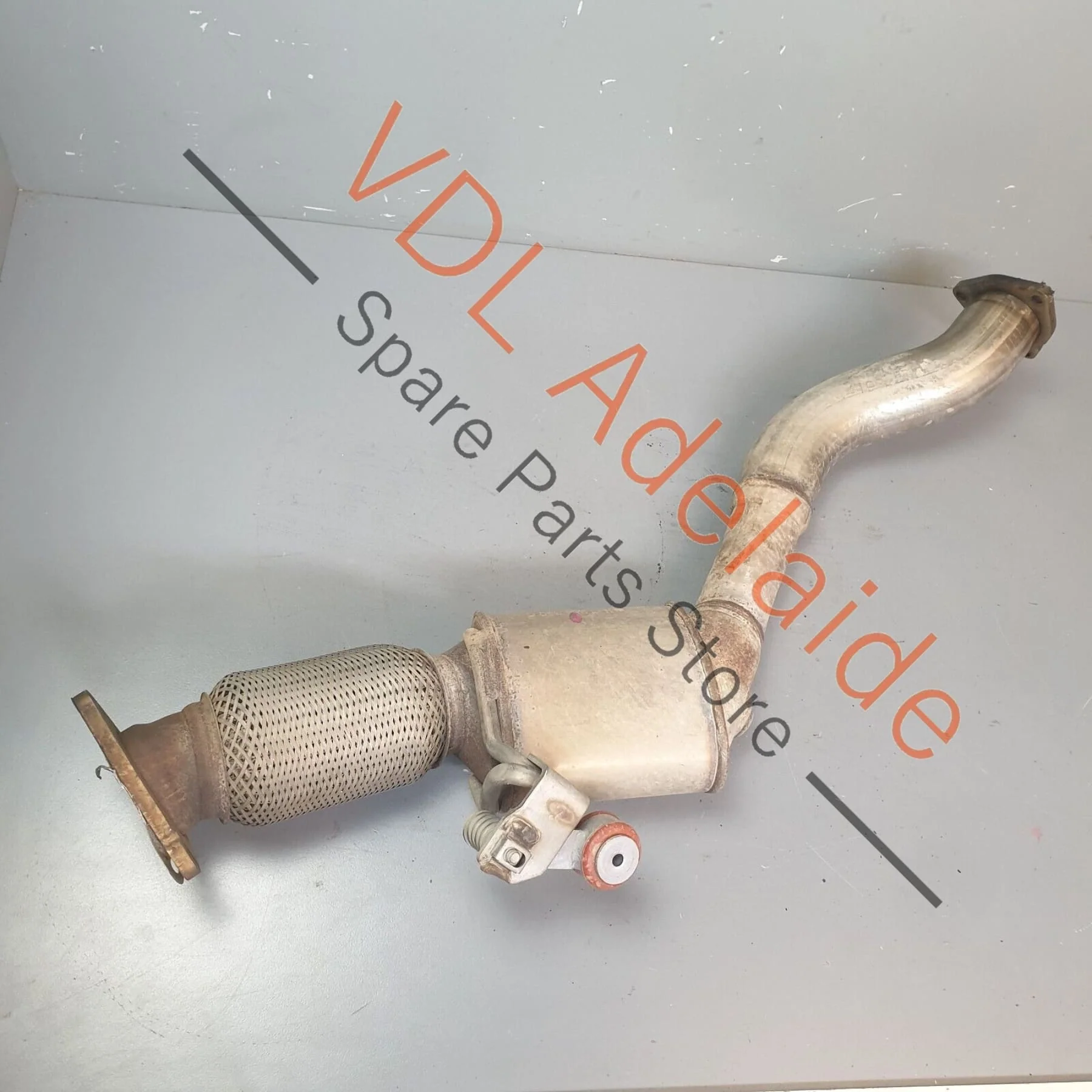 Audi Q7 6.0L V12 4L Right Side Diesel Catalytic Converter 4L0254350CX