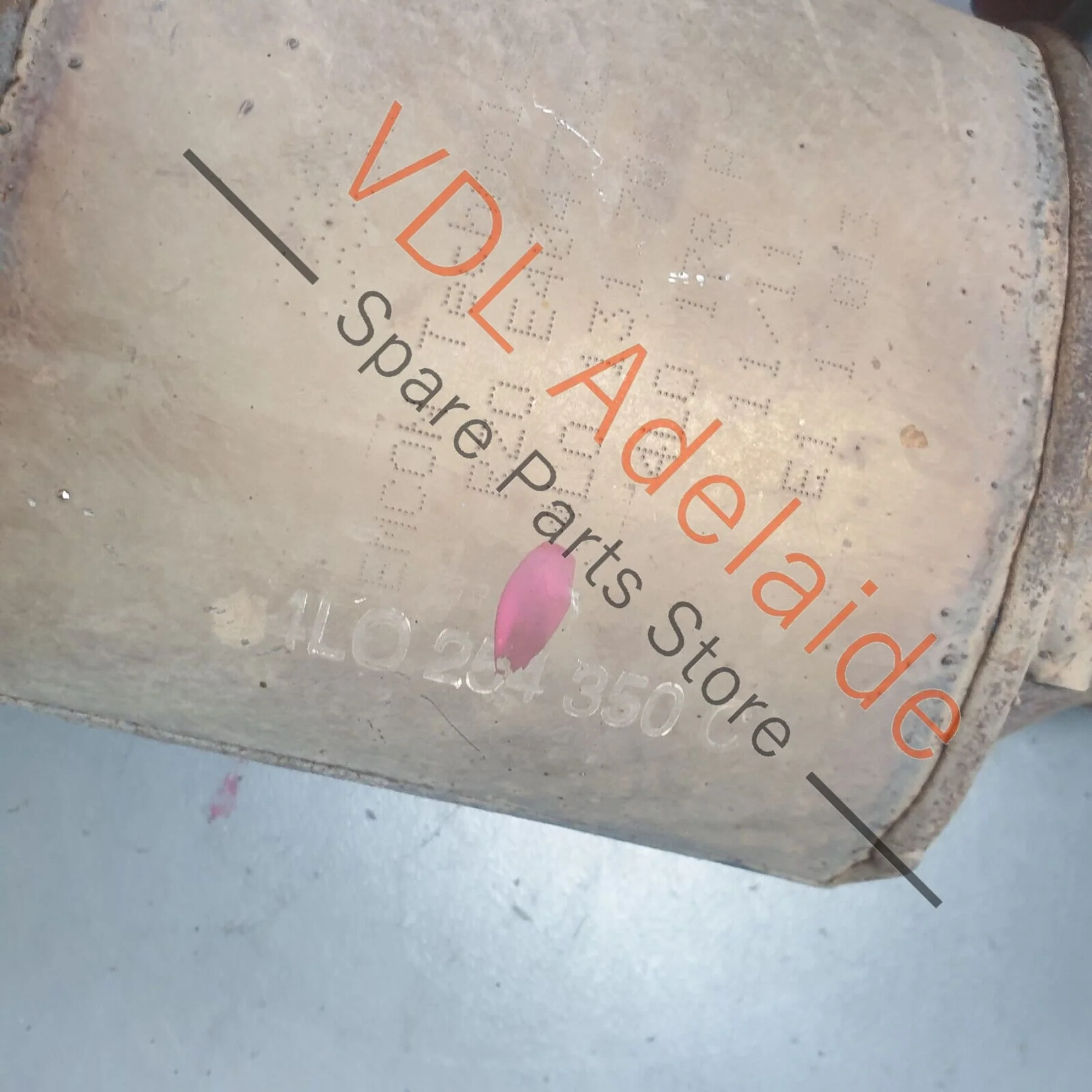 Audi Q7 6.0L V12 4L Right Side Diesel Catalytic Converter 4L0254350CX - Image 4