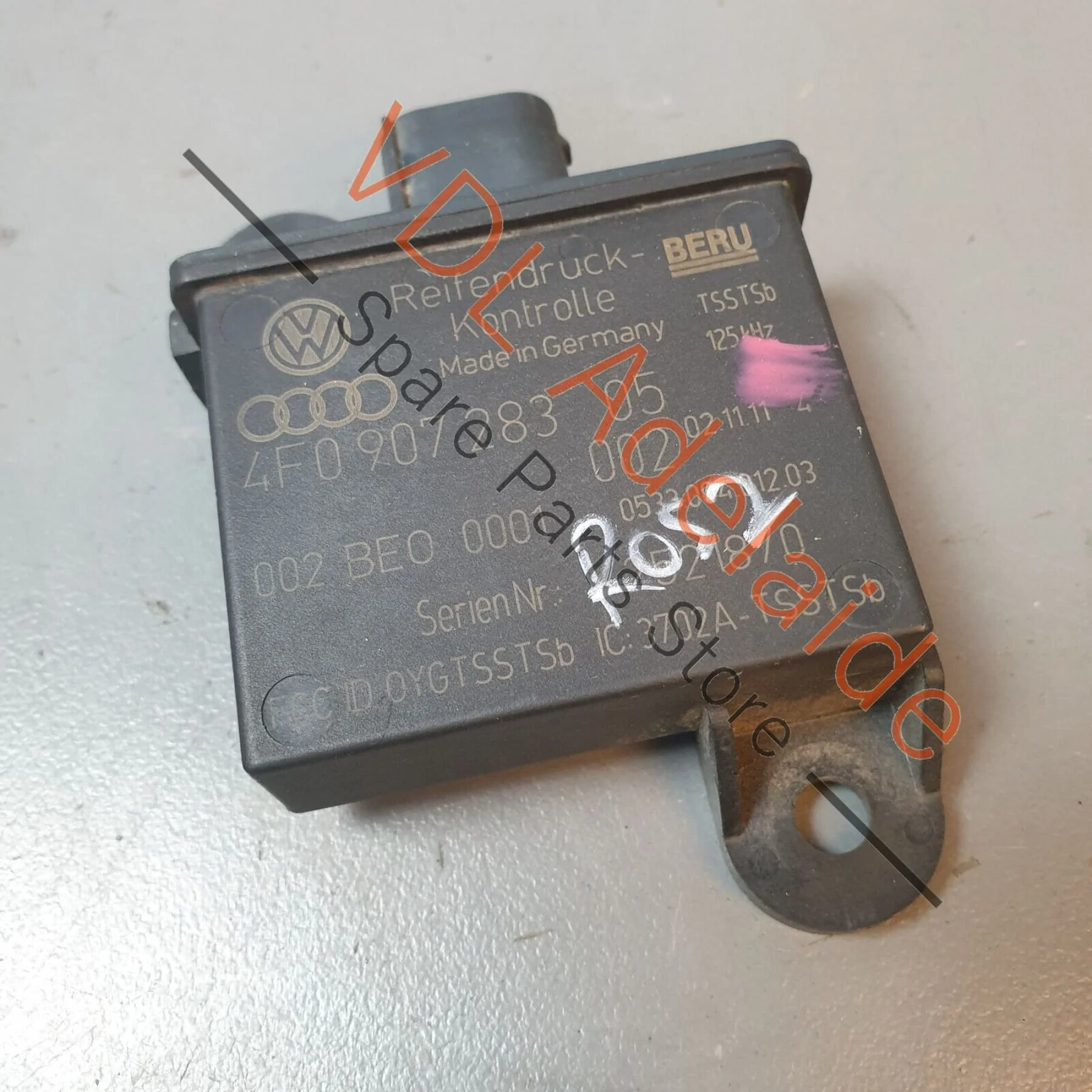 Audi Q7 6.0L V12 4L Sender for Tyre Pressure Monitoring System 4F0907283