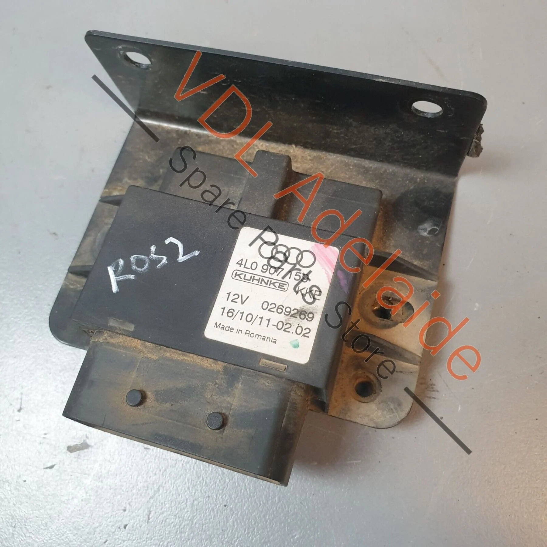 Audi Q7 6.0L V12 4L Control Module Unit for Impact Sound 4L0907159