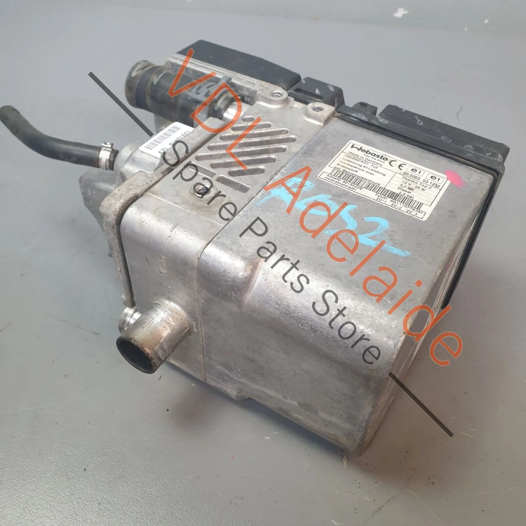 Audi Q7 6.0L V12 4L Diesel Heater 4L0815071G