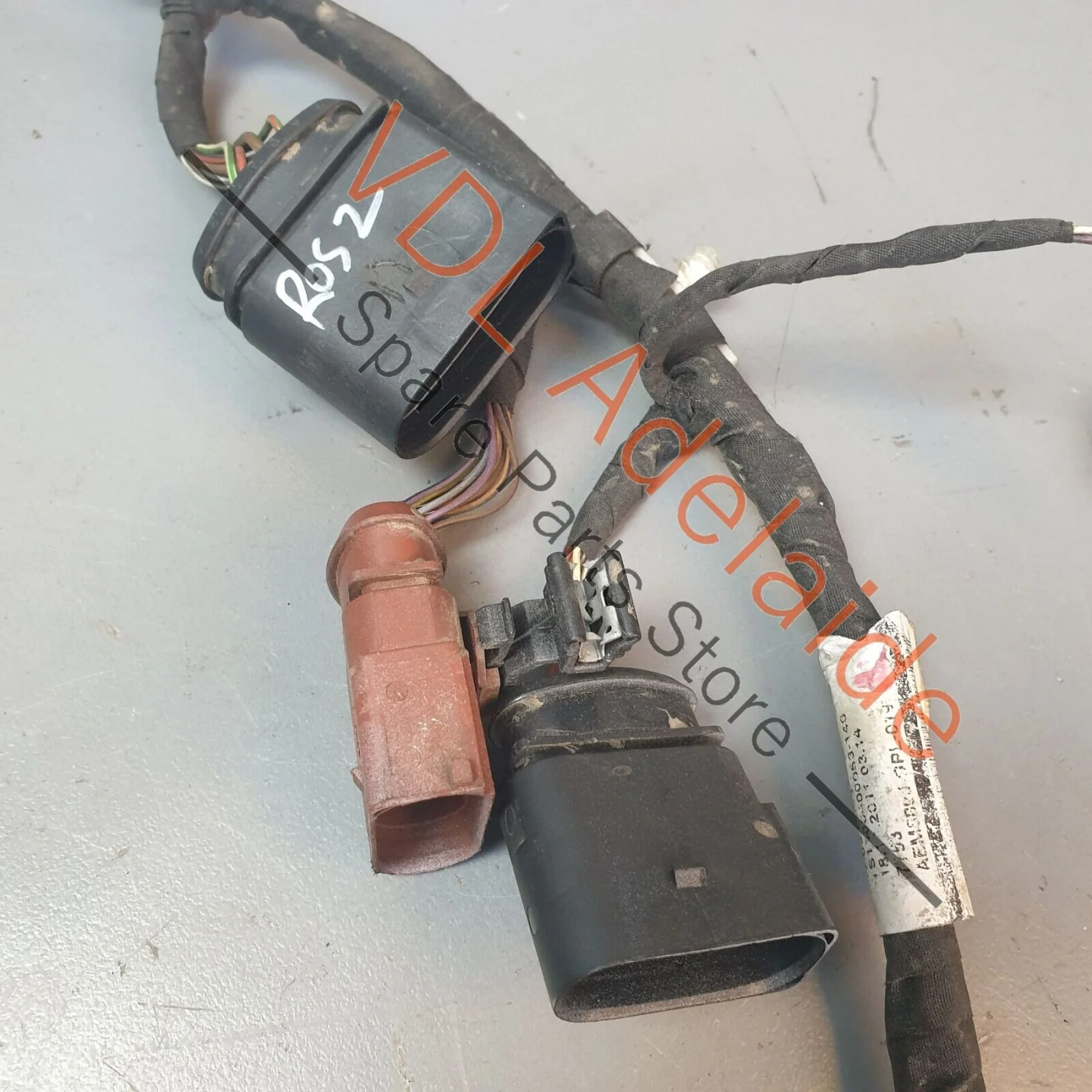 Audi Q7 6.0L V12 4L Wiring Set Harness for Rear Bumper 4L0971104S - Image 2