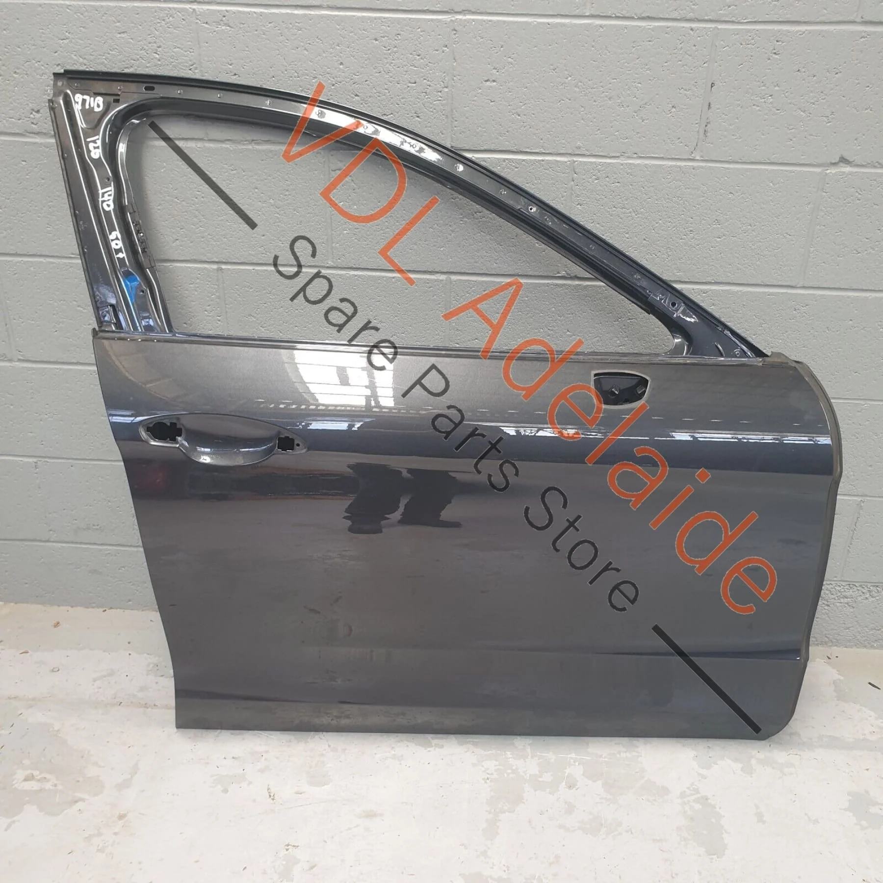 Genuine OEM Porsche Panamera 971 Front Right RHS Door Shell Panel Vulkan Gray