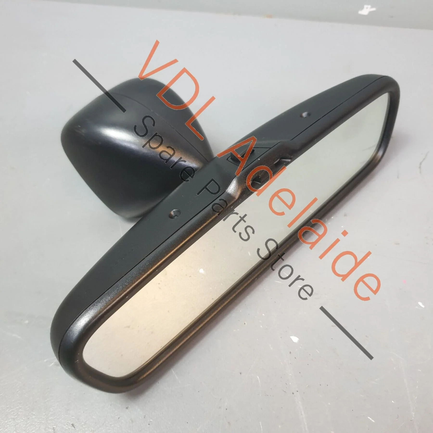 VW Touareg V10 7L Interior Rear View Mirror Automatic Anti-Dazzle 7L6857511B - Image 2