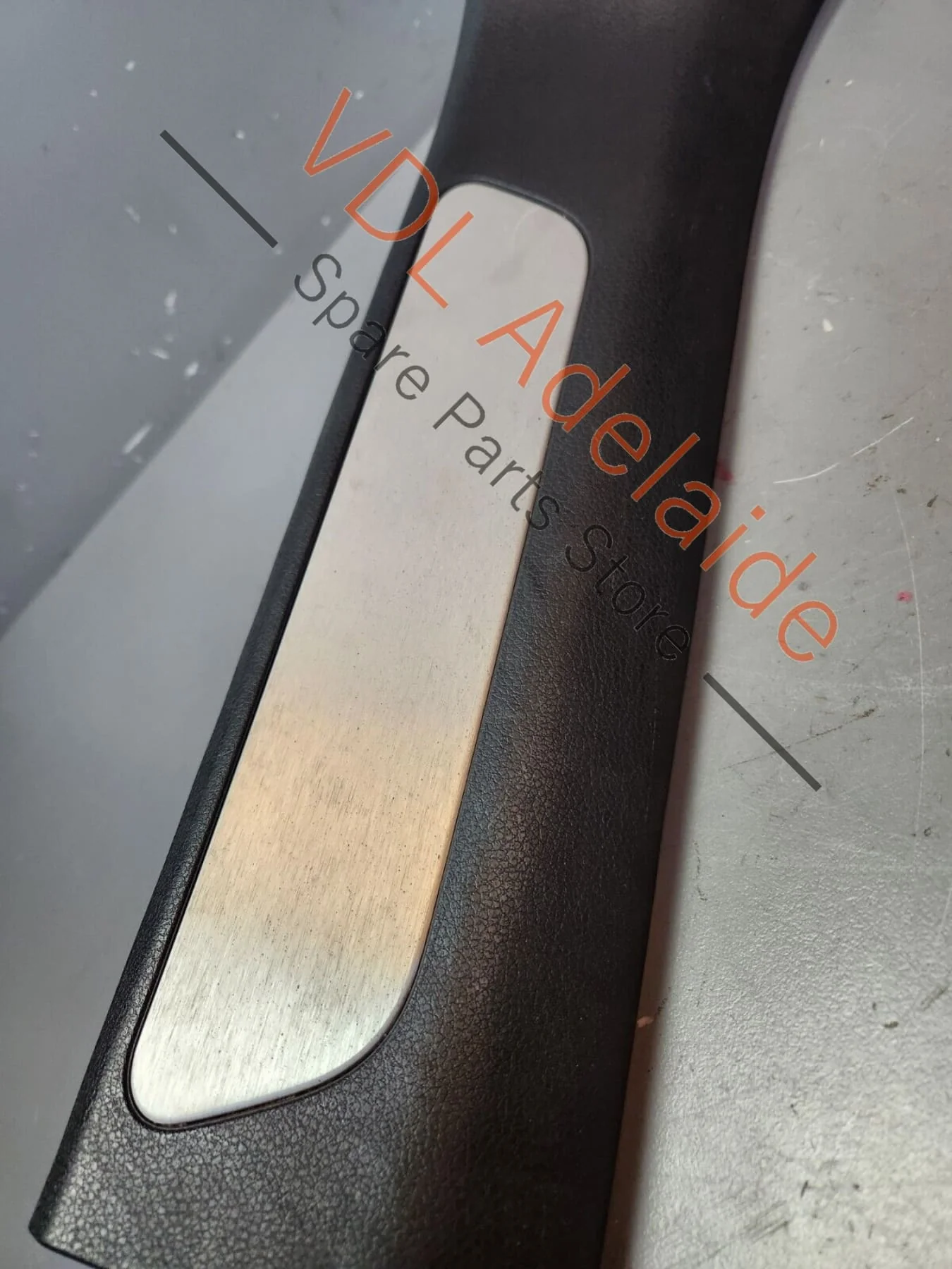 Porsche Panamera 971 Rear Right Door Tread Trim Sill Trim Strip Brushed Alloy - Image 6