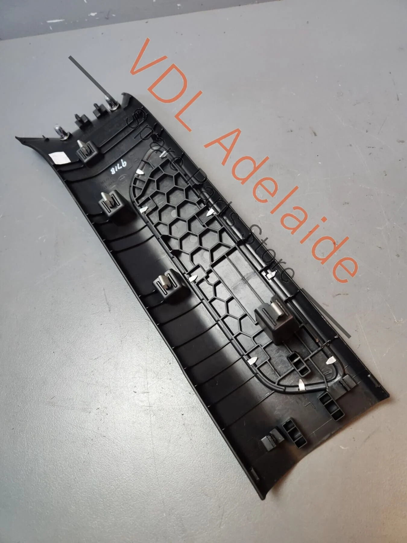 Porsche Panamera 971 Rear Right Door Tread Trim Sill Trim Strip Brushed Alloy - Image 7