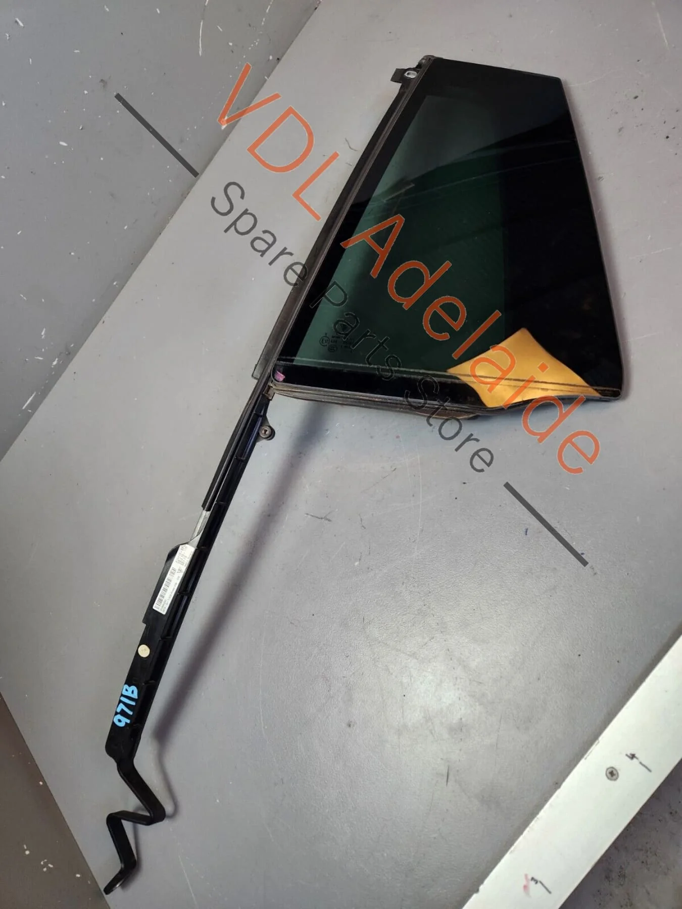 Porsche Panamera Turismo 971 Rear Left Door Quarter Window Privacy Glass Tinted