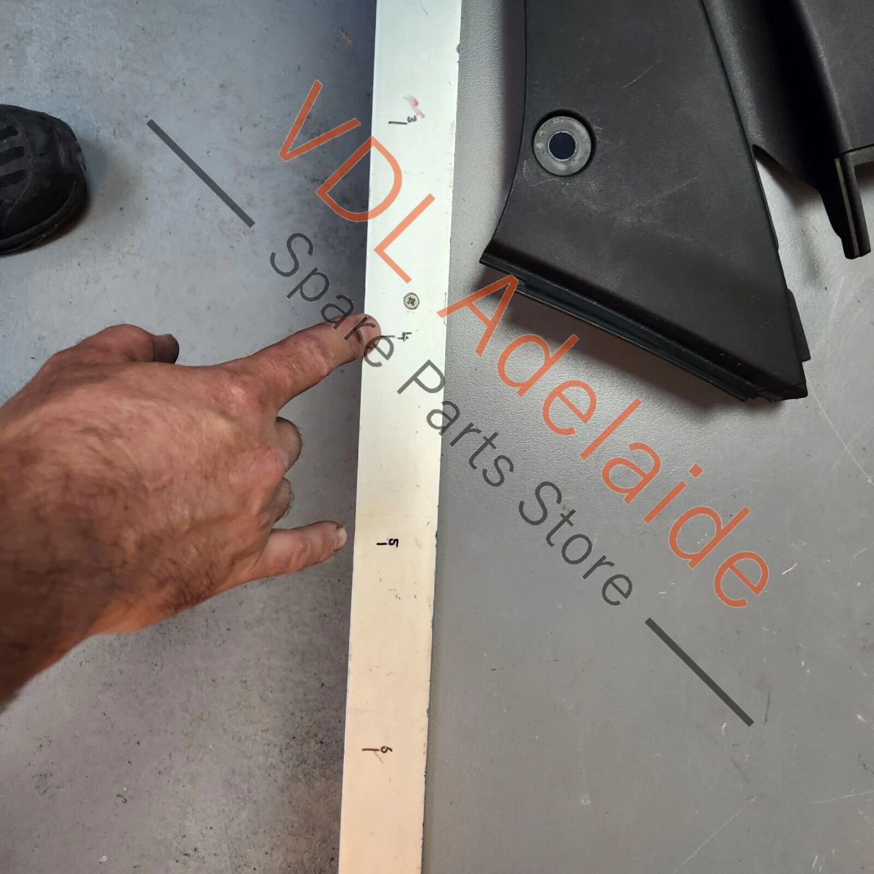 Porsche Panamera 971 Engine Bay Compartment Trim Top Left Near Bonnet Hinge 971805283 - Image 5