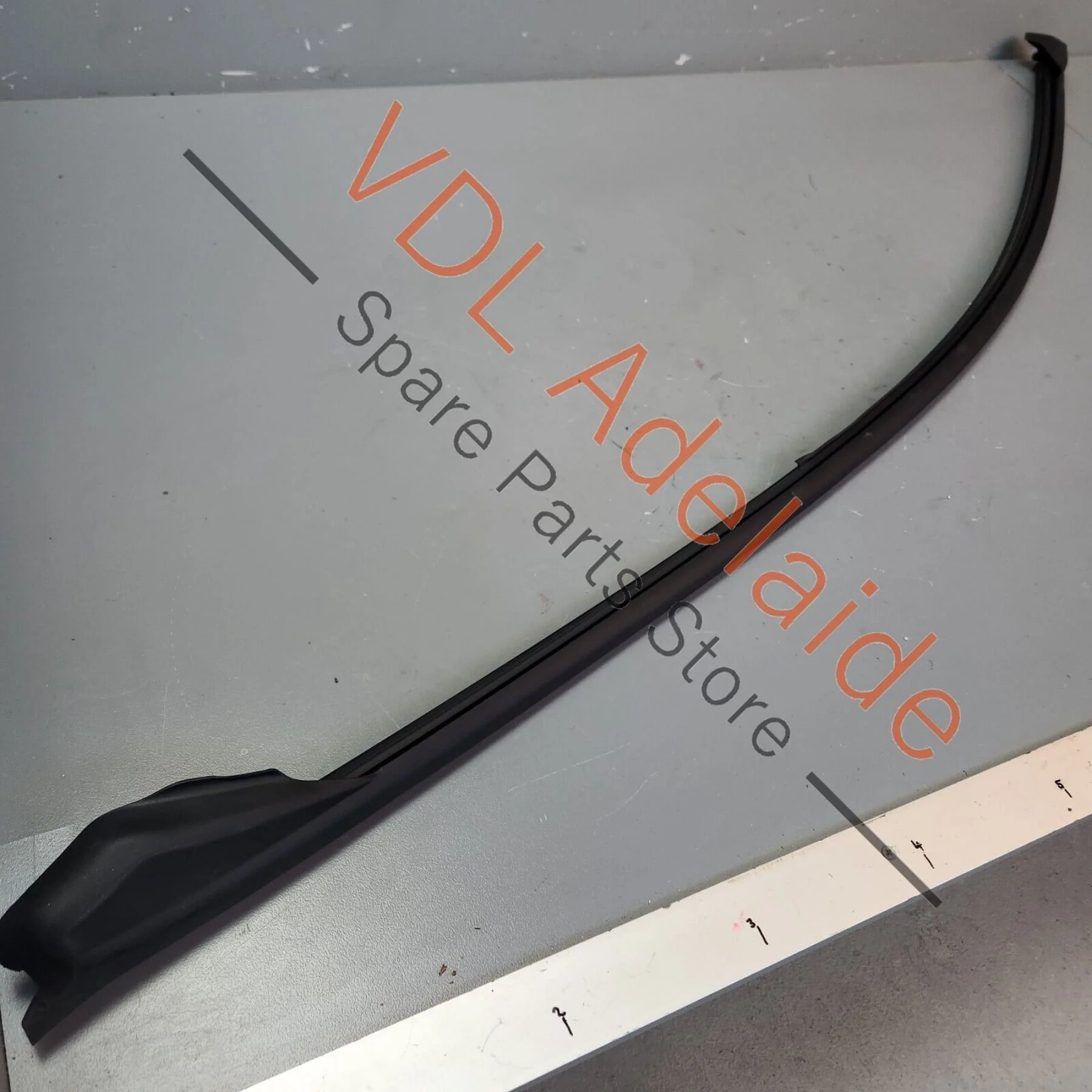 Porsche Panamera 971 Exterior Front Left Door Trim High Gloss Black 971853101E - Image 12