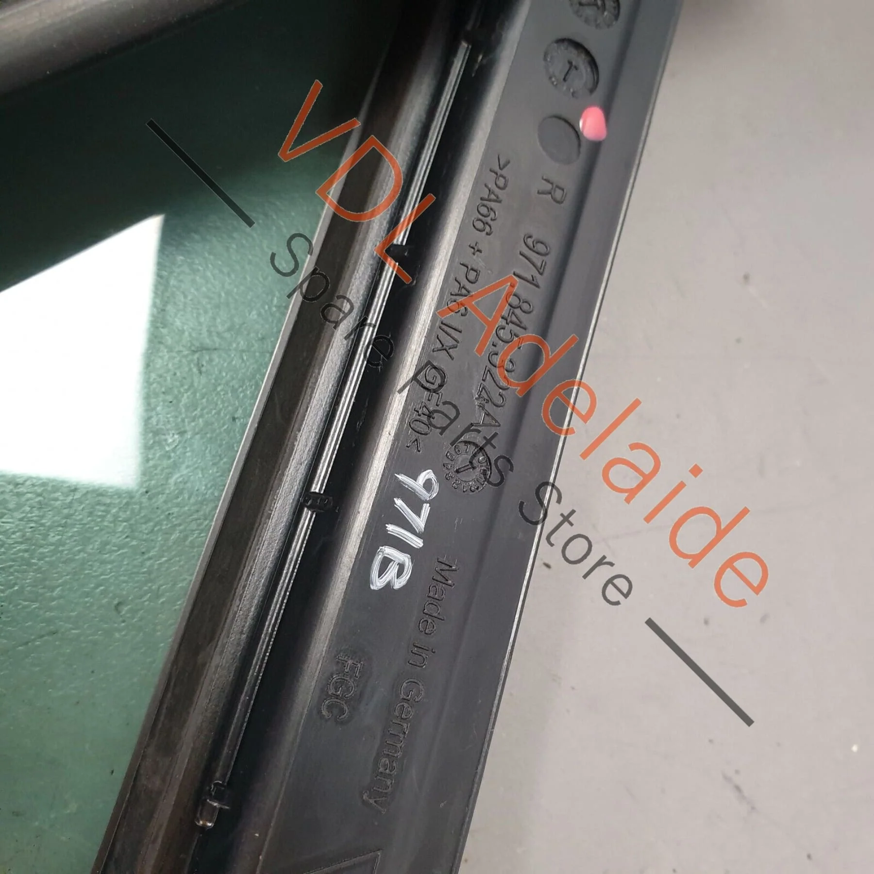 Porsche Panamera 971 Front Right Door Fixed Glass Window 971845114 - Image 10