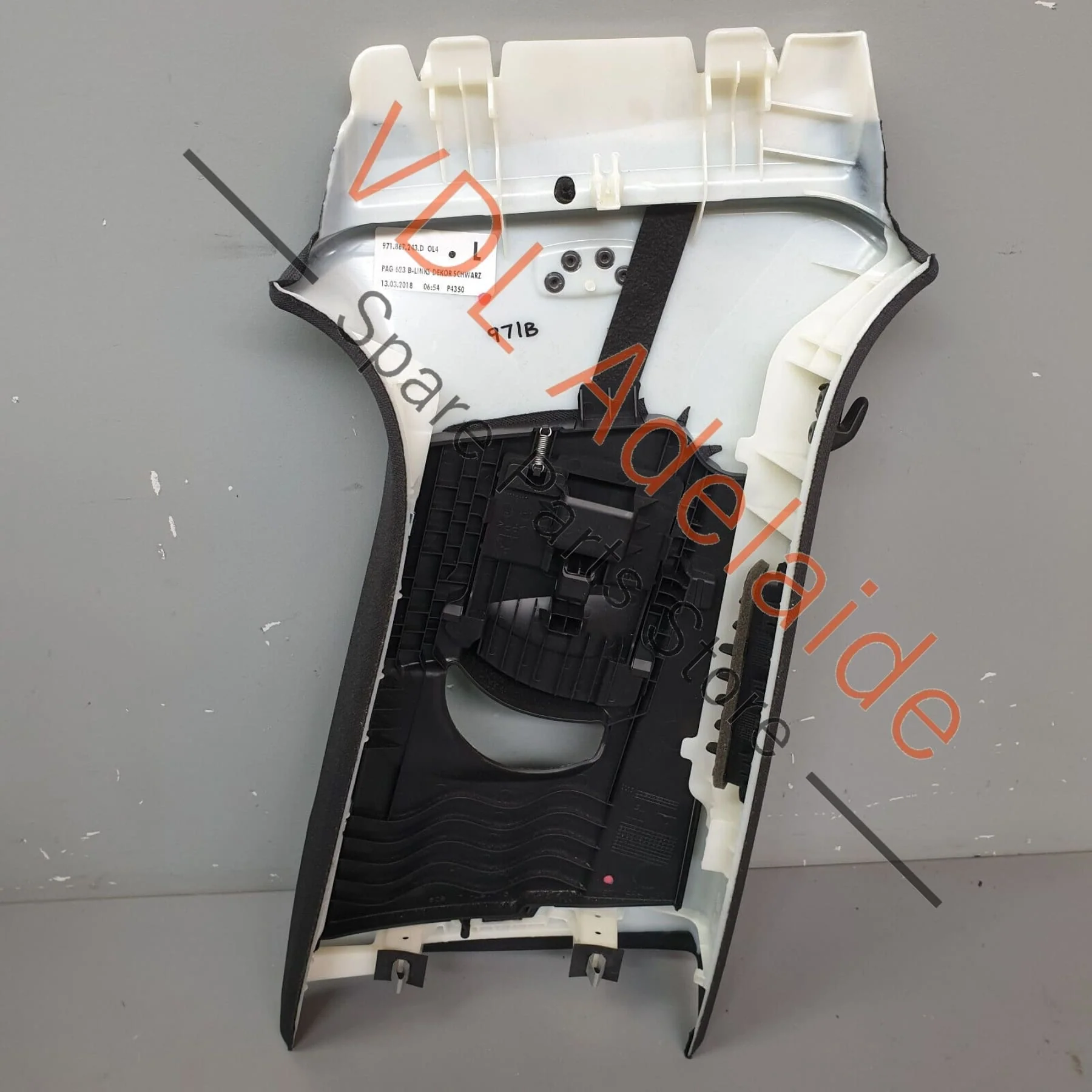 Porsche Panamera 971 Interior Left Upper B-Pillar Fabric Trim 971867243D OL4 - Image 8