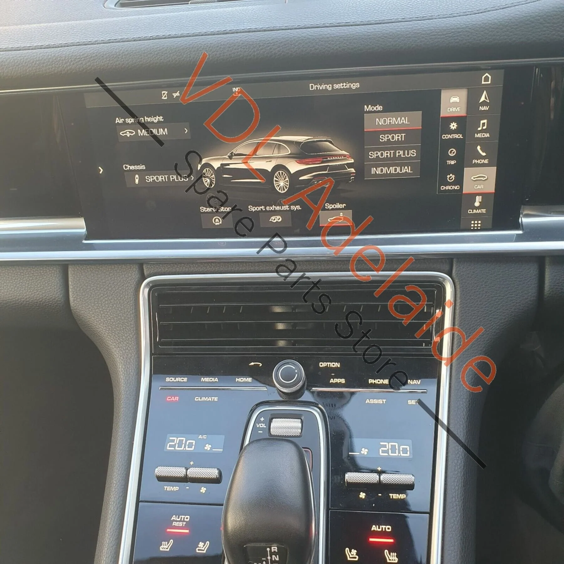 Porsche Panamera 971 Left Side Central Lock Locking Switch 971962125F OV3 - Image 7
