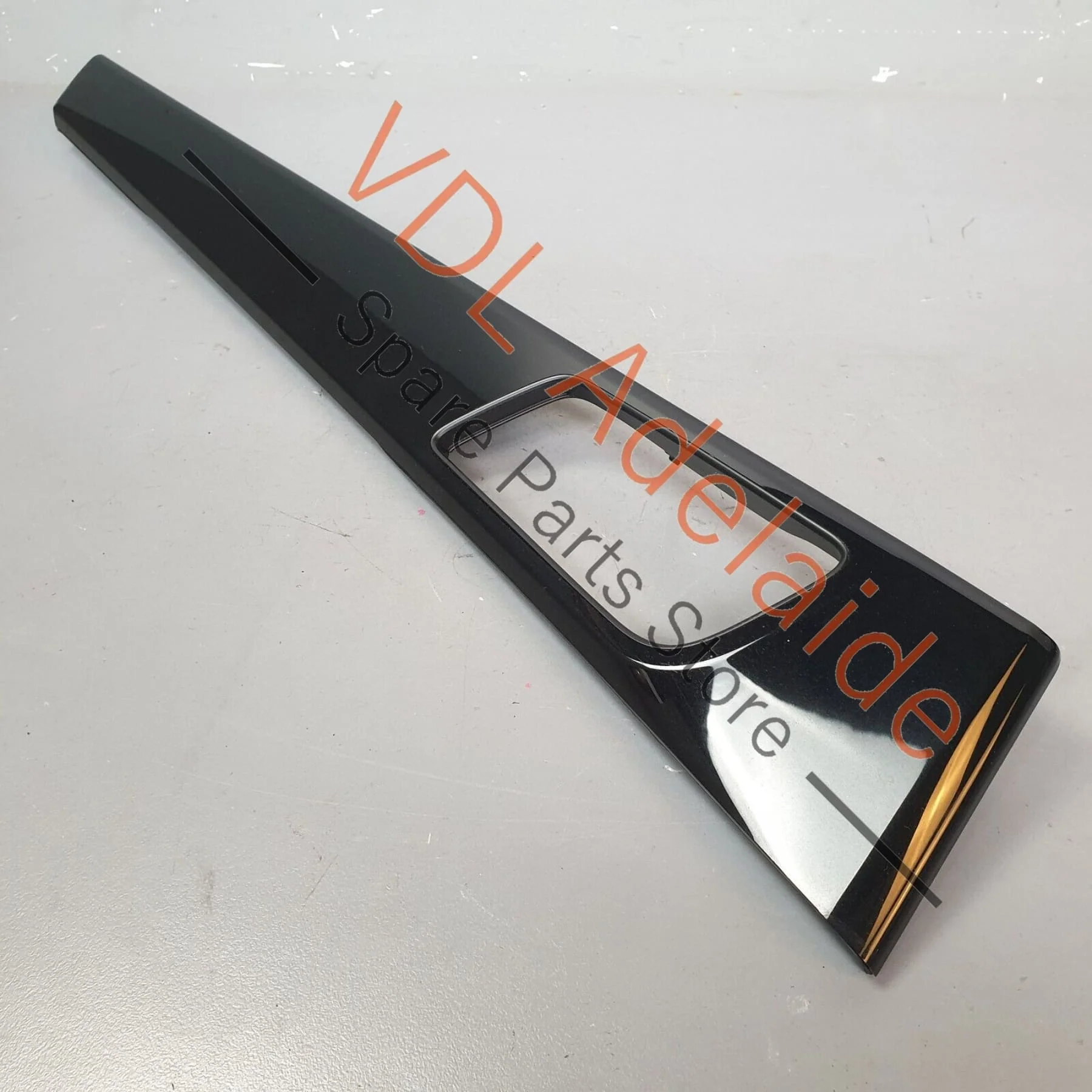 Porsche Panamera 971 Rear Left Door Trim Molding Insert High-Gloss 971867067AB