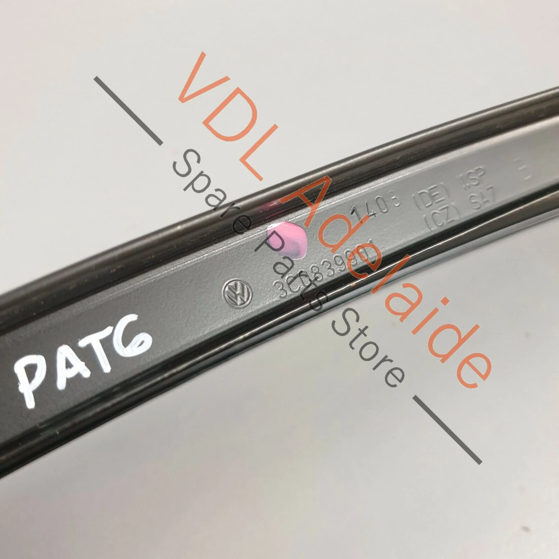 VW Passat R36 B6 3C Wagon Pillar Trim for Rear Left Door Window Frame 3C0839901B - Image 4