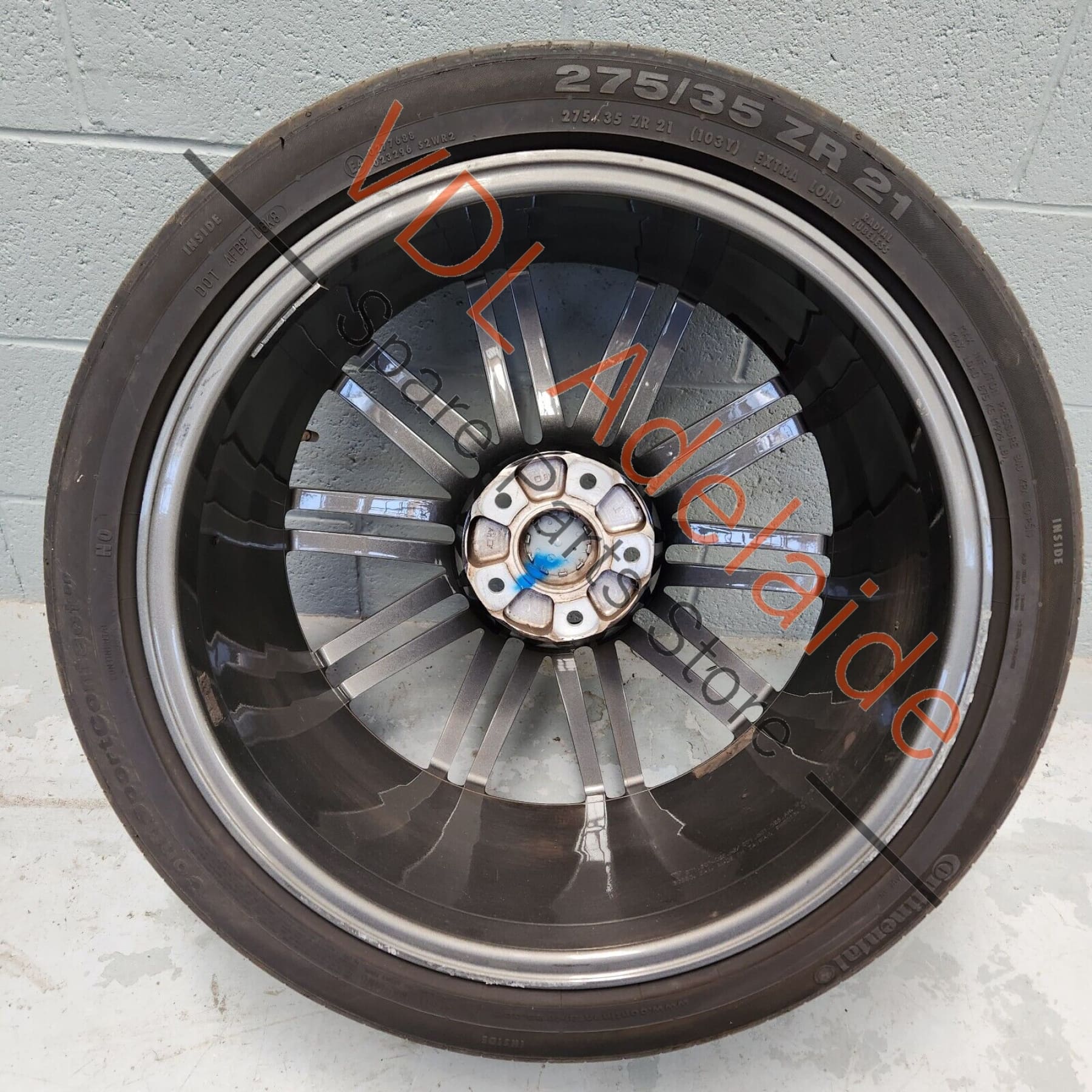 Porsche Panamera 971 Front Alloy Wheel 21 x 9.5 ET 69 Turbo Design #04 - Image 6